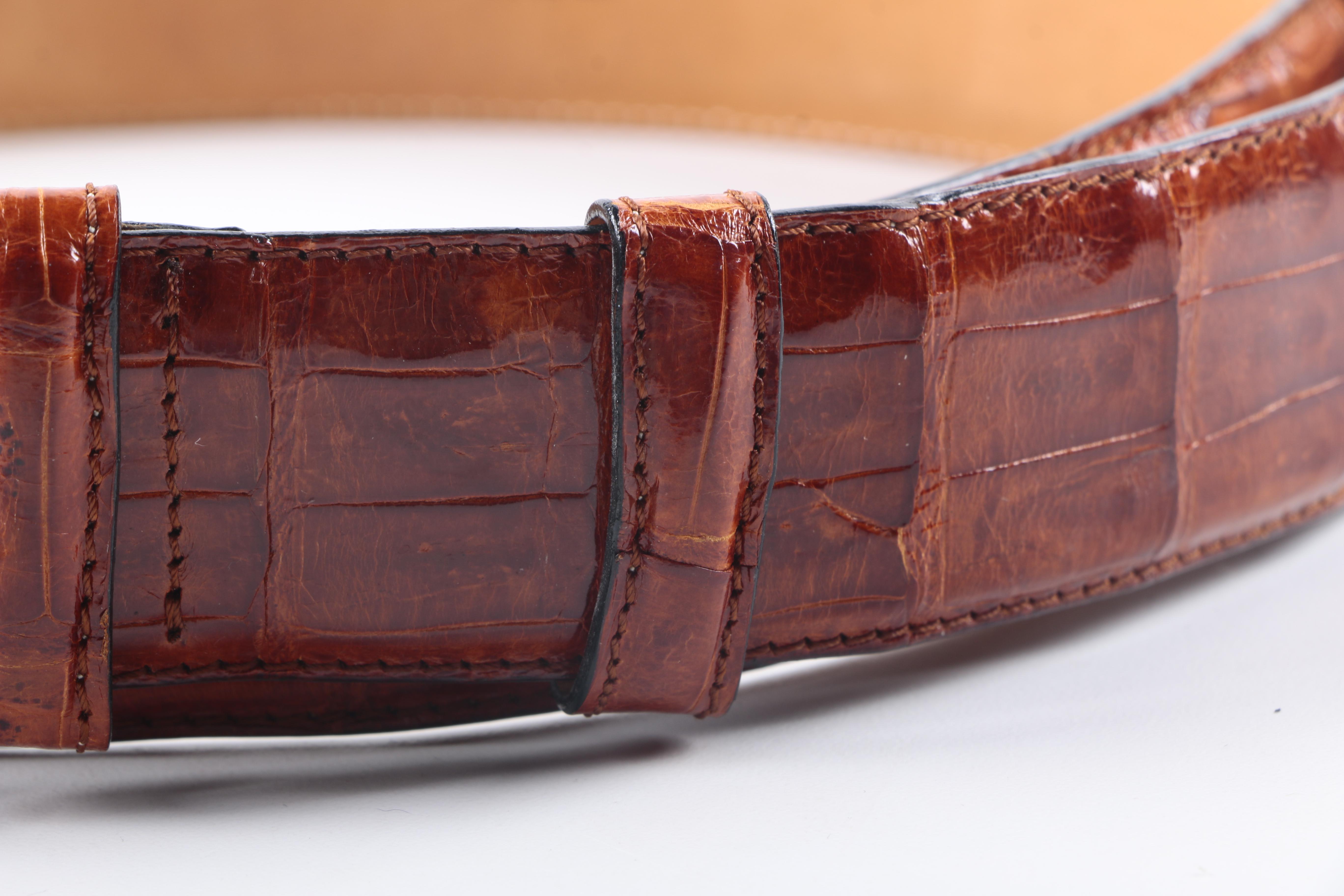 Designer Crocodile Belts