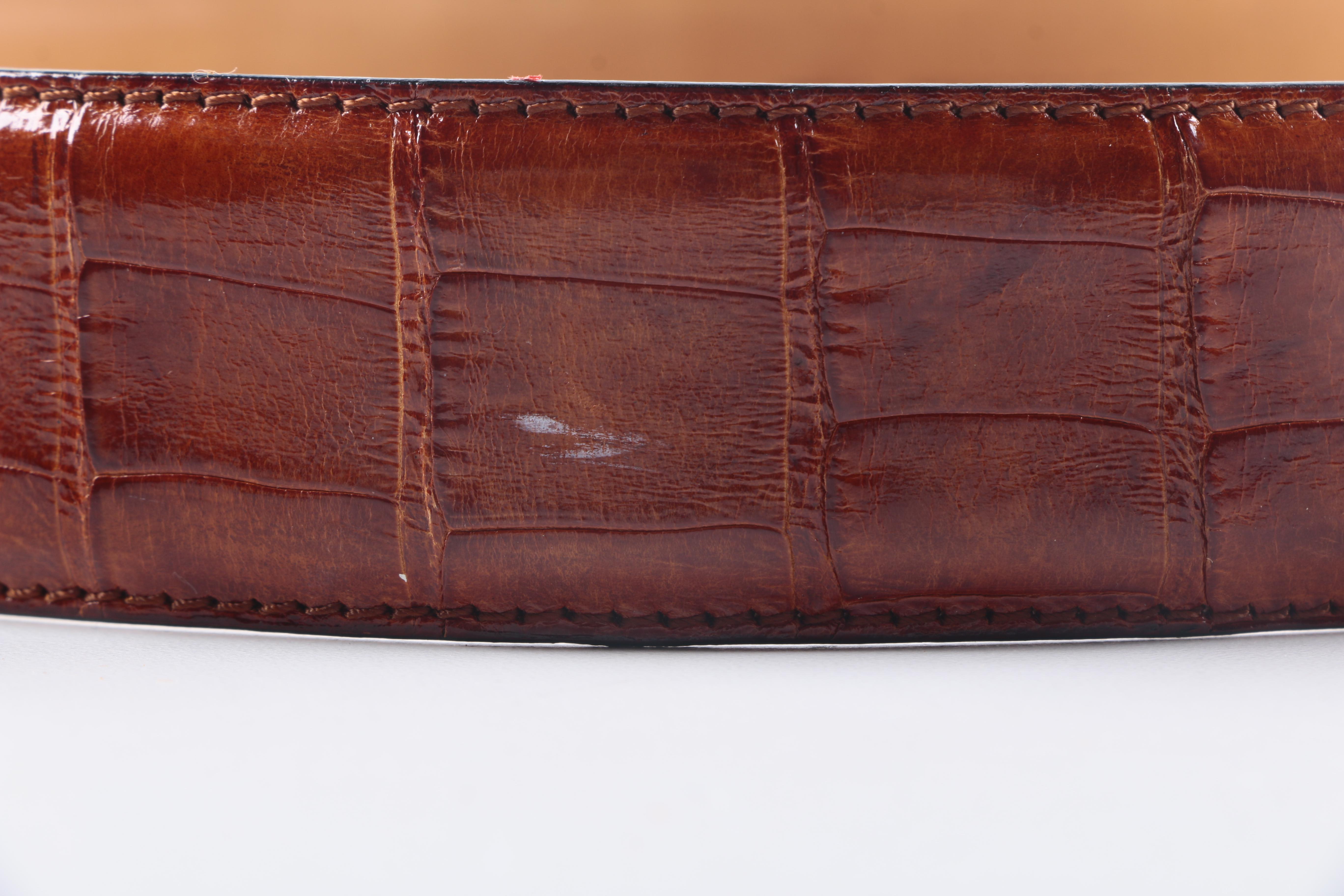 Designer Crocodile Belts