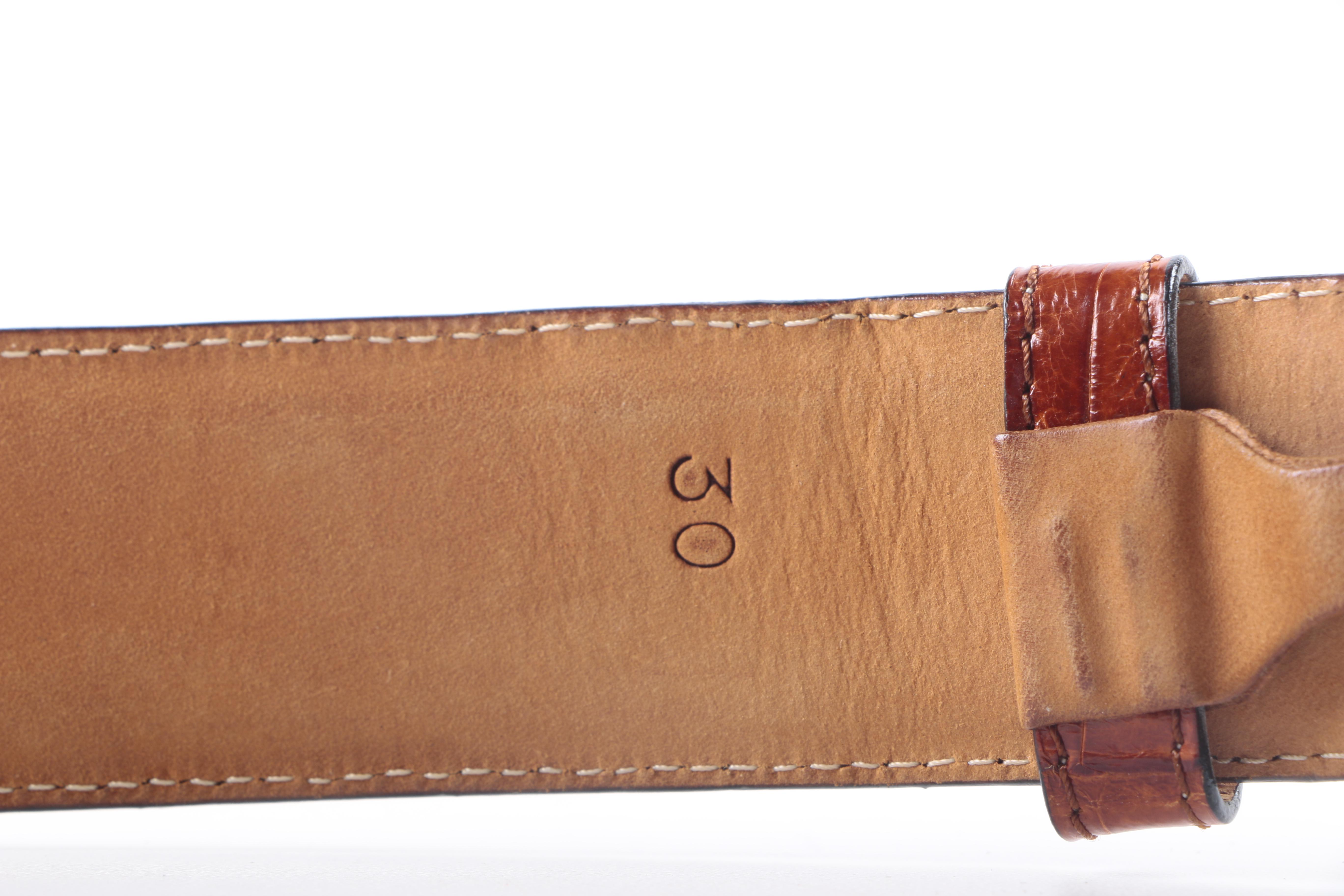 Designer Crocodile Belts