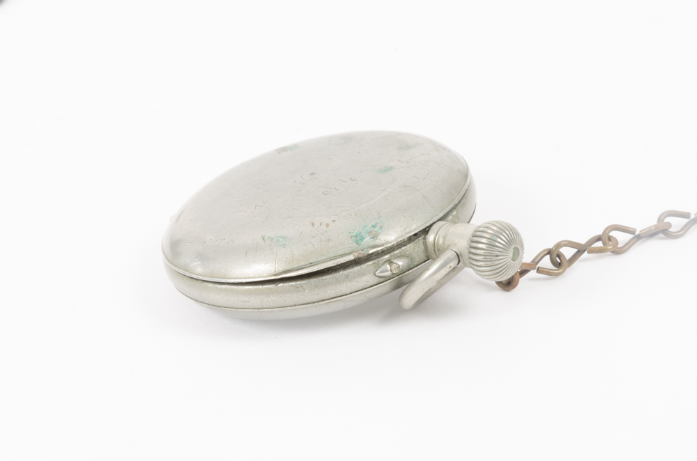 Taber Type Pocket Watch and Keufel & Esser Co. Compass and Mini Compass