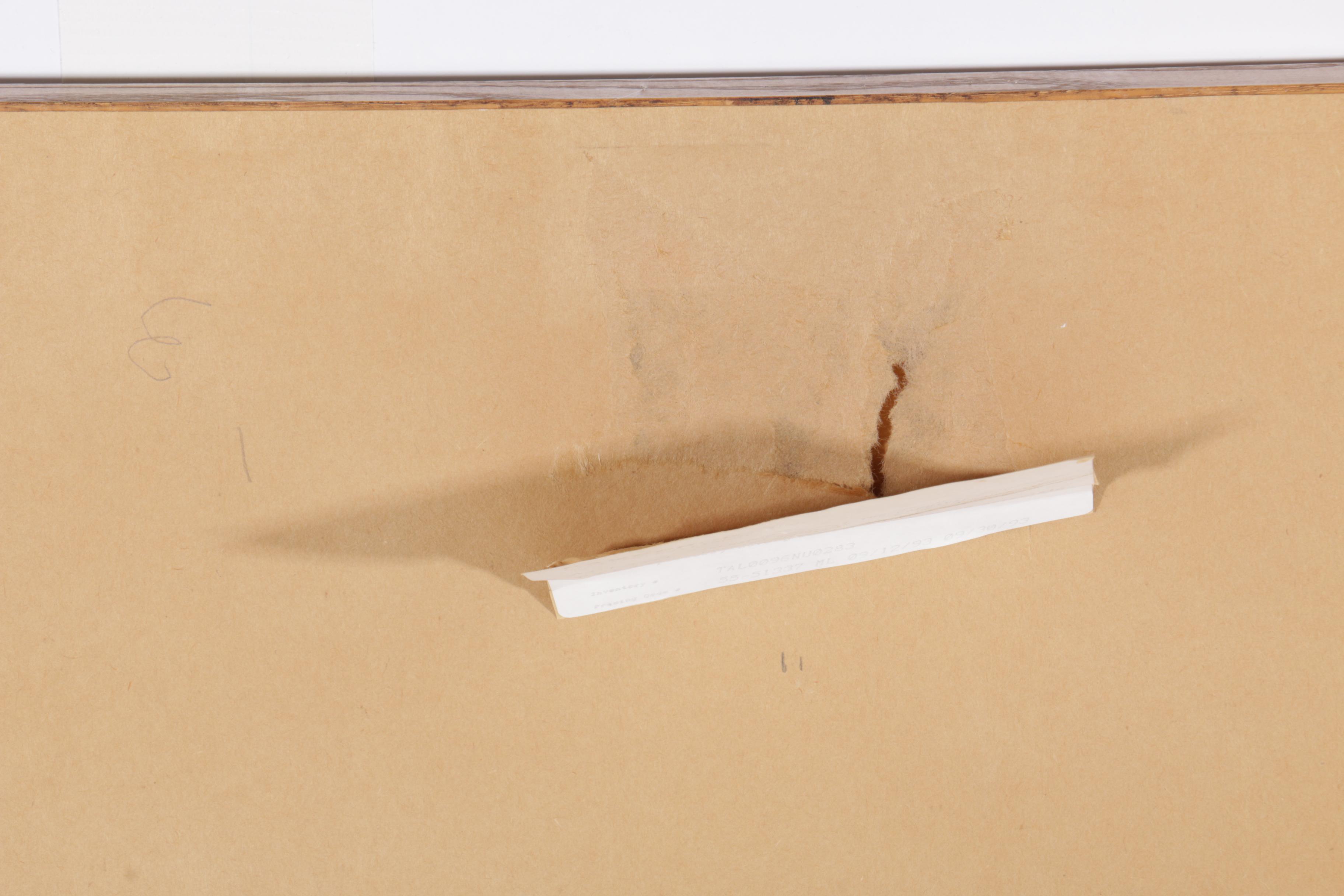 James Talmadge 1993 Limited Edition Serigraph "Opening Night at the Carnival"