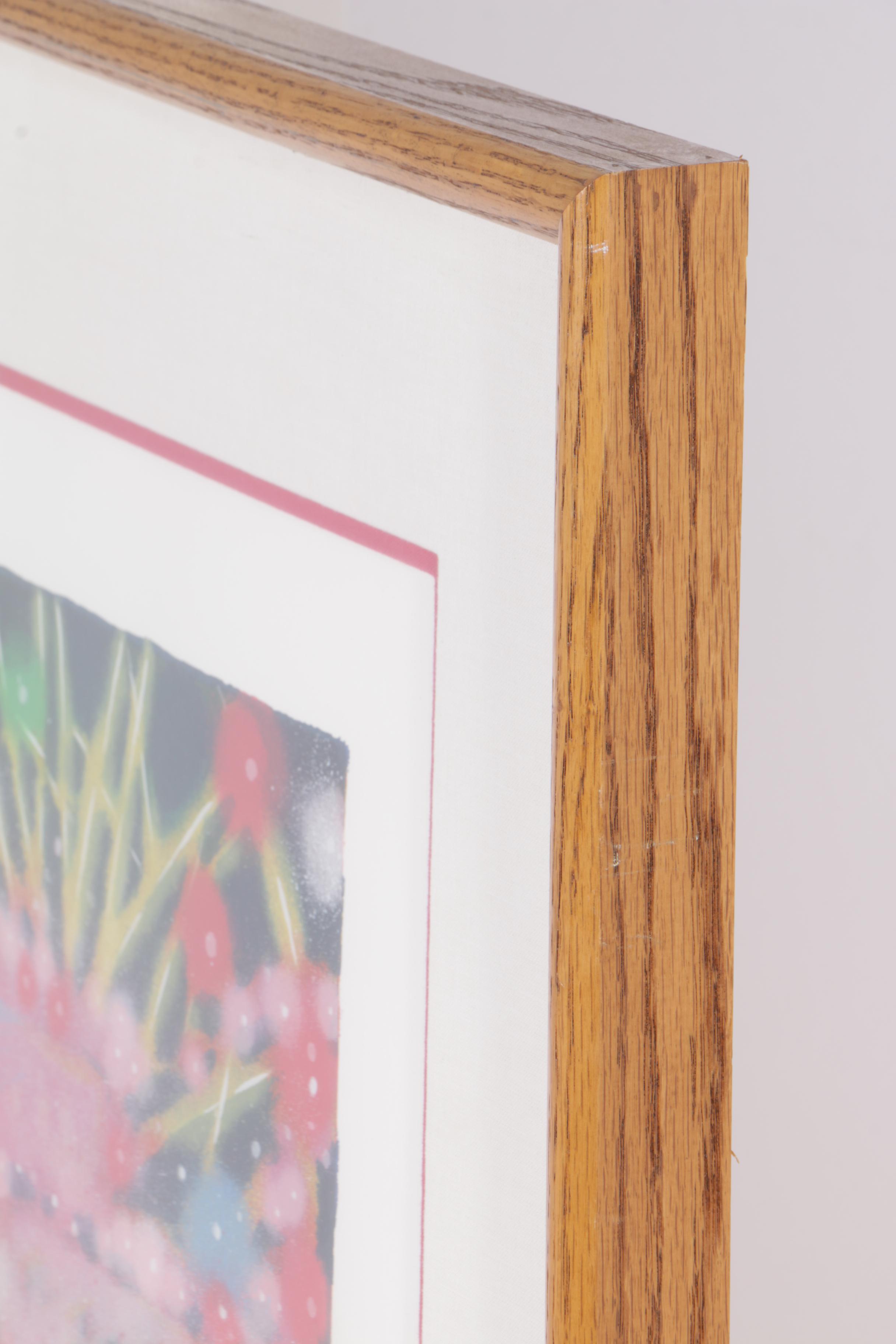 James Talmadge 1993 Limited Edition Serigraph "Opening Night at the Carnival"