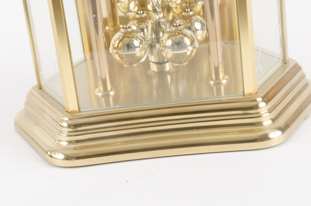 Brass Bulova Carriage Clock