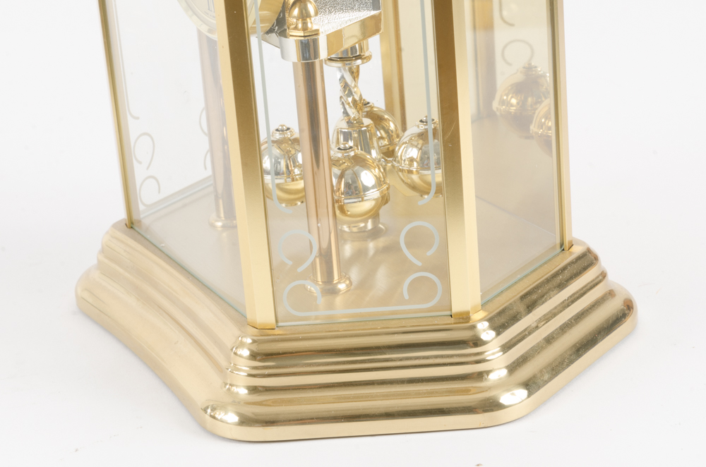 Brass Bulova Carriage Clock