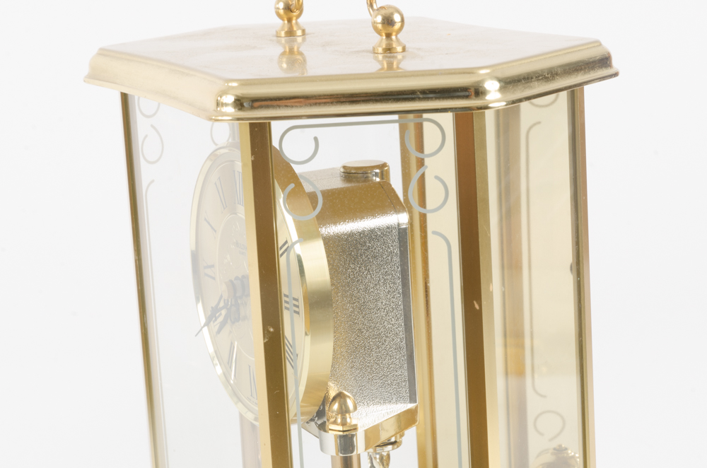 Brass Bulova Carriage Clock