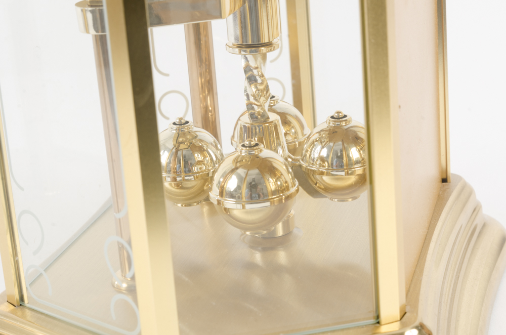 Brass Bulova Carriage Clock