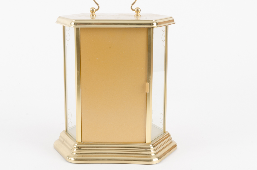 Brass Bulova Carriage Clock