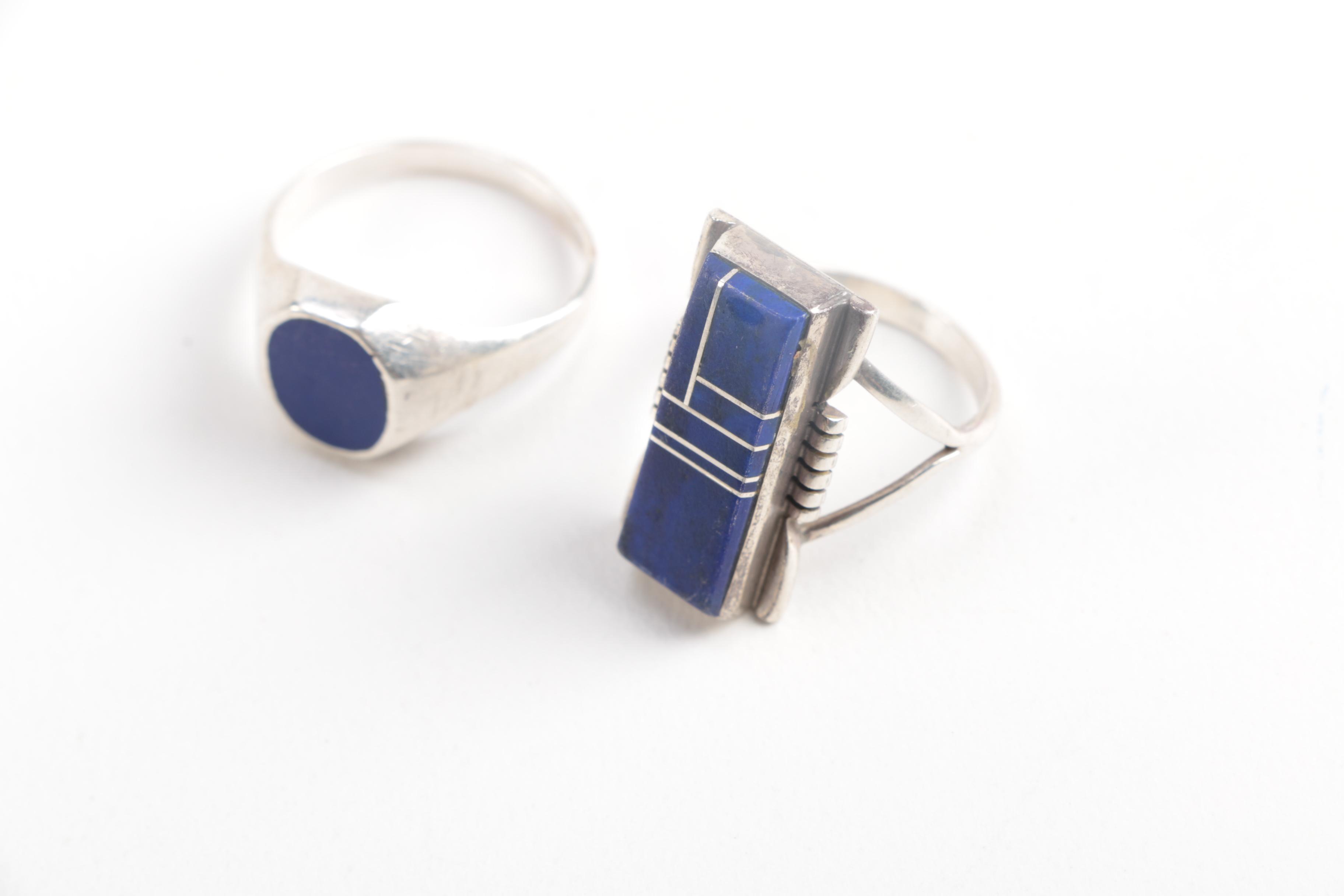 Southwestern Style Sterling Silver Gemstone Jewelry