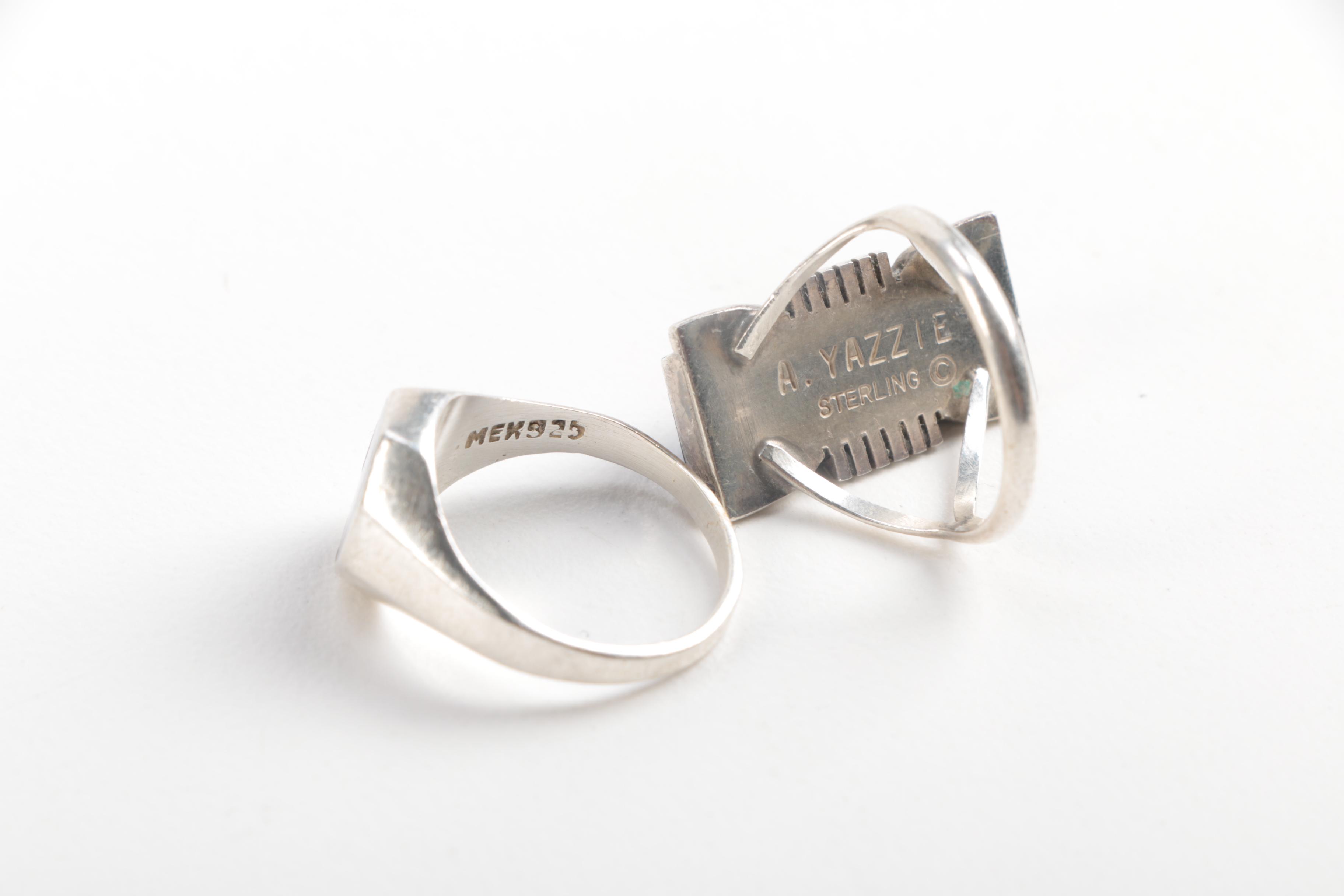 Southwestern Style Sterling Silver Gemstone Jewelry