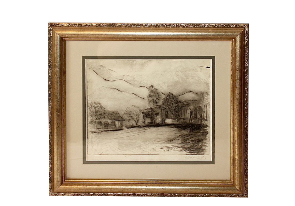 Robert Hunter Etching