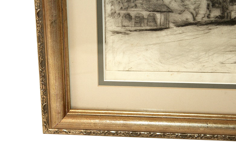 Robert Hunter Etching