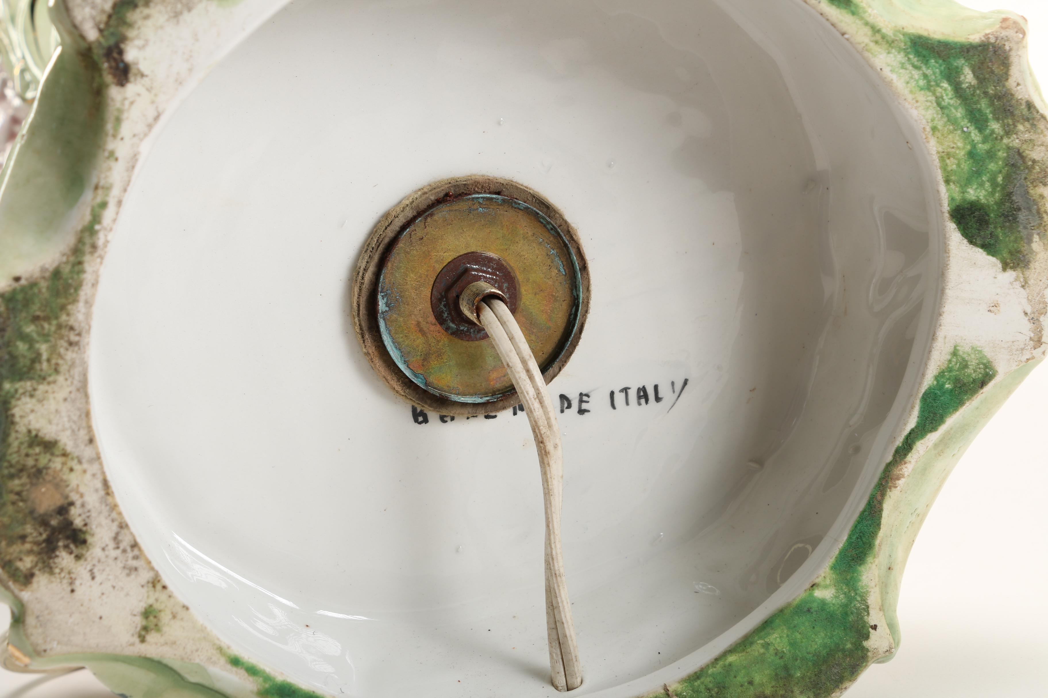 Capodimonte Style Table Lamp