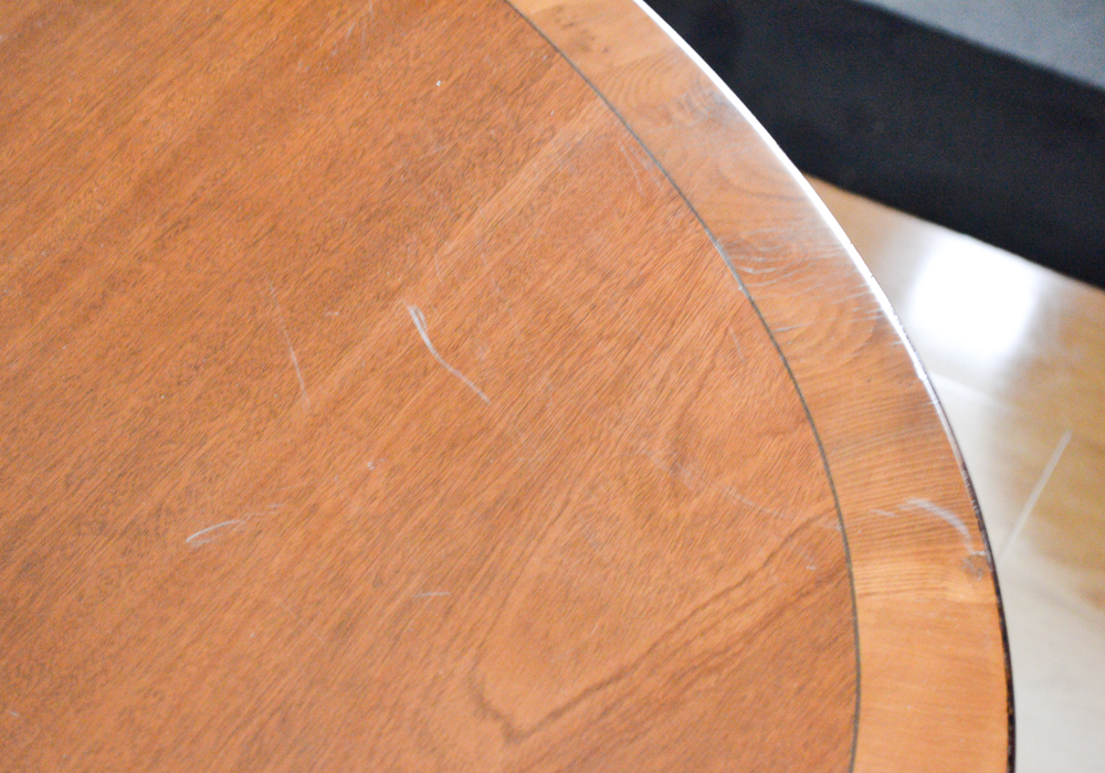 Vintage Sheraton Inspired Dining Table With Leaf Inserts