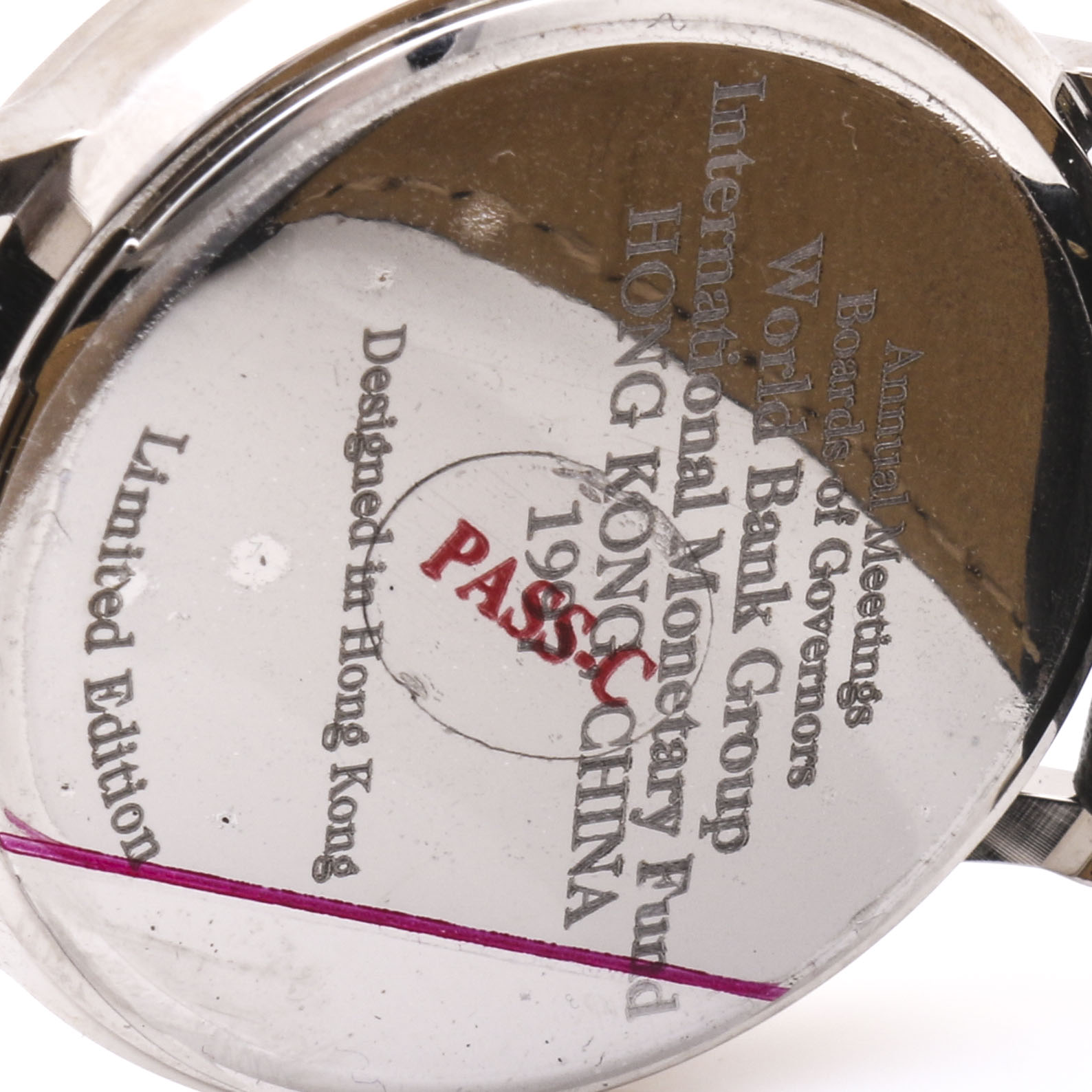 Hong Kong "1997 WBG/IMF Annual Meetings" Watch