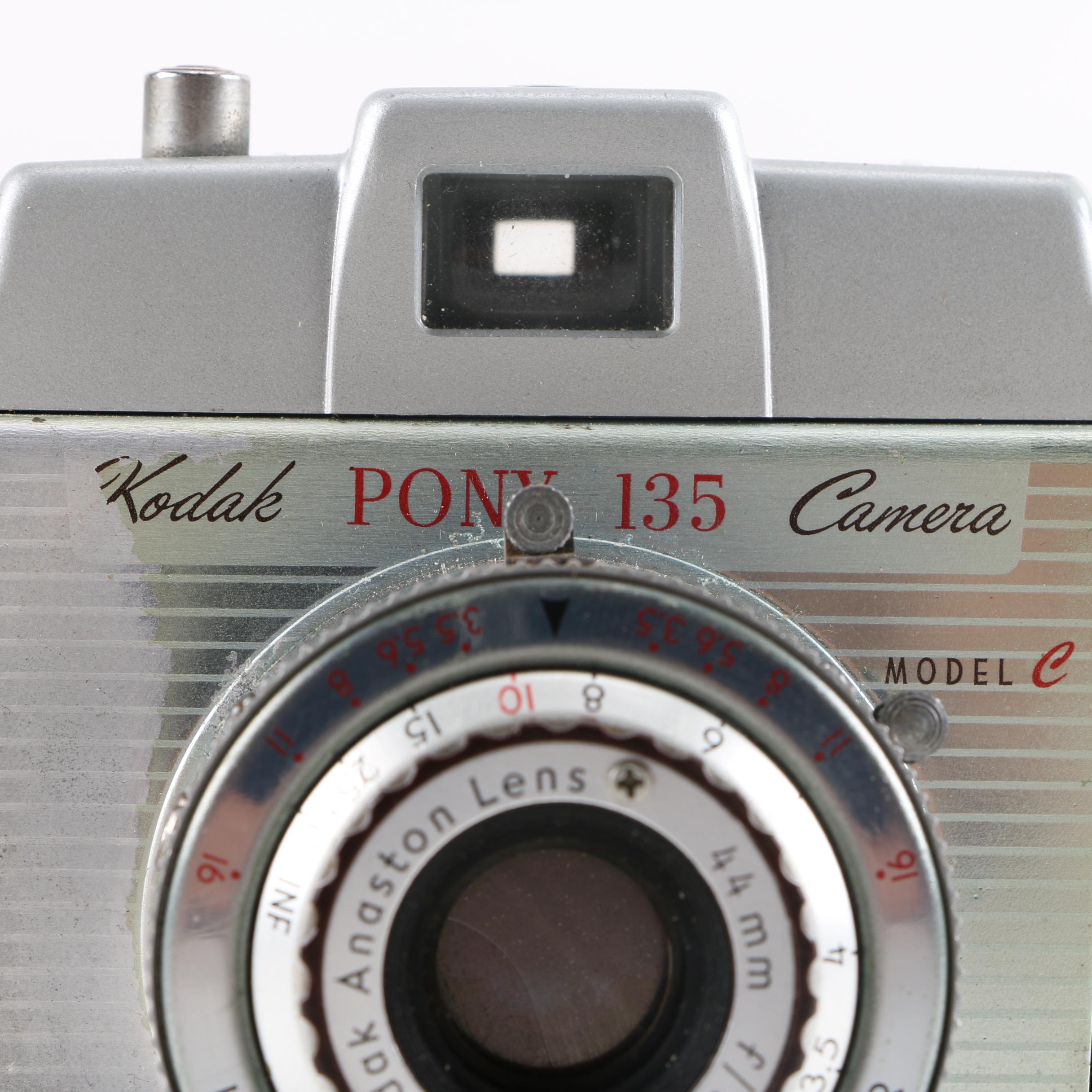 Vintage Kodak Pony 135 Camera in Case