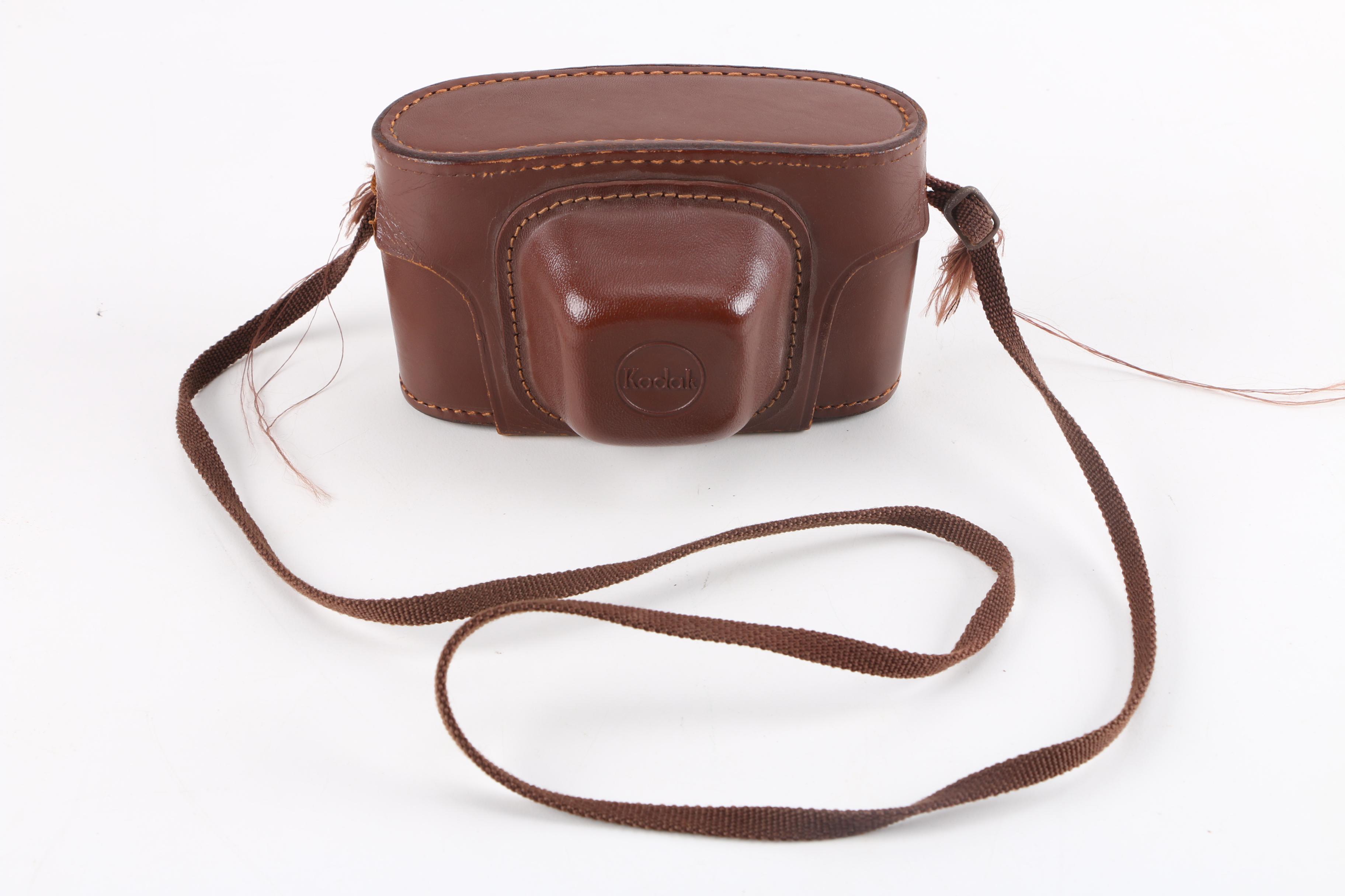 Vintage Kodak Pony 135 Camera in Case