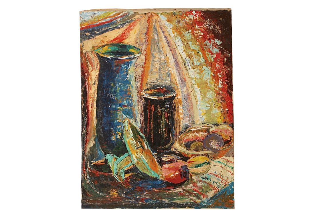 Jack Elors Oil Still Life Painting