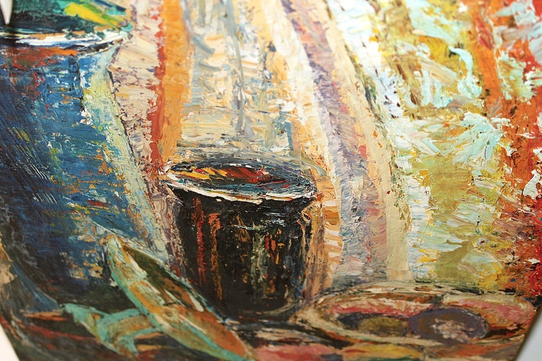 Jack Elors Oil Still Life Painting