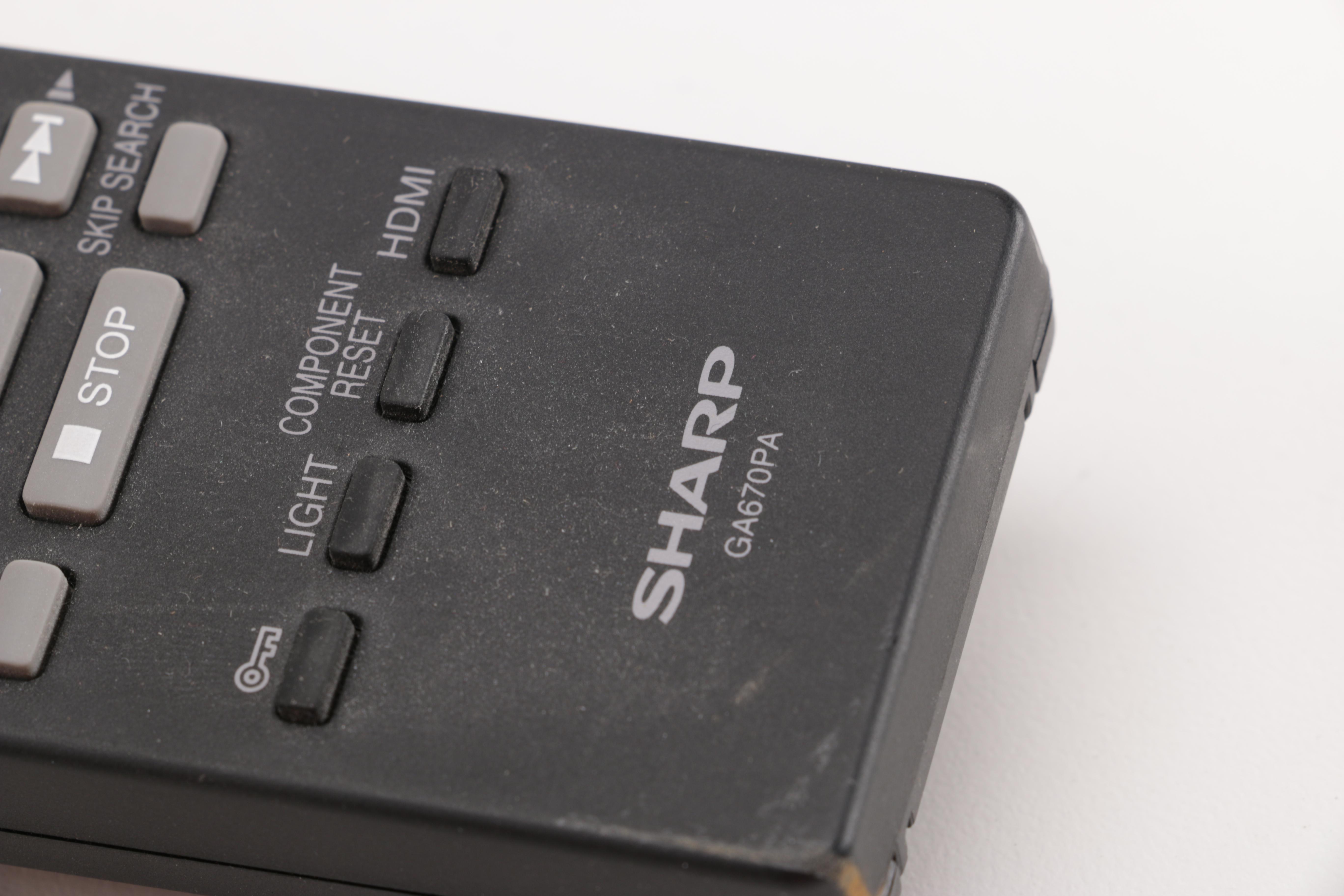 Sharp Aquos Blu-ray Player