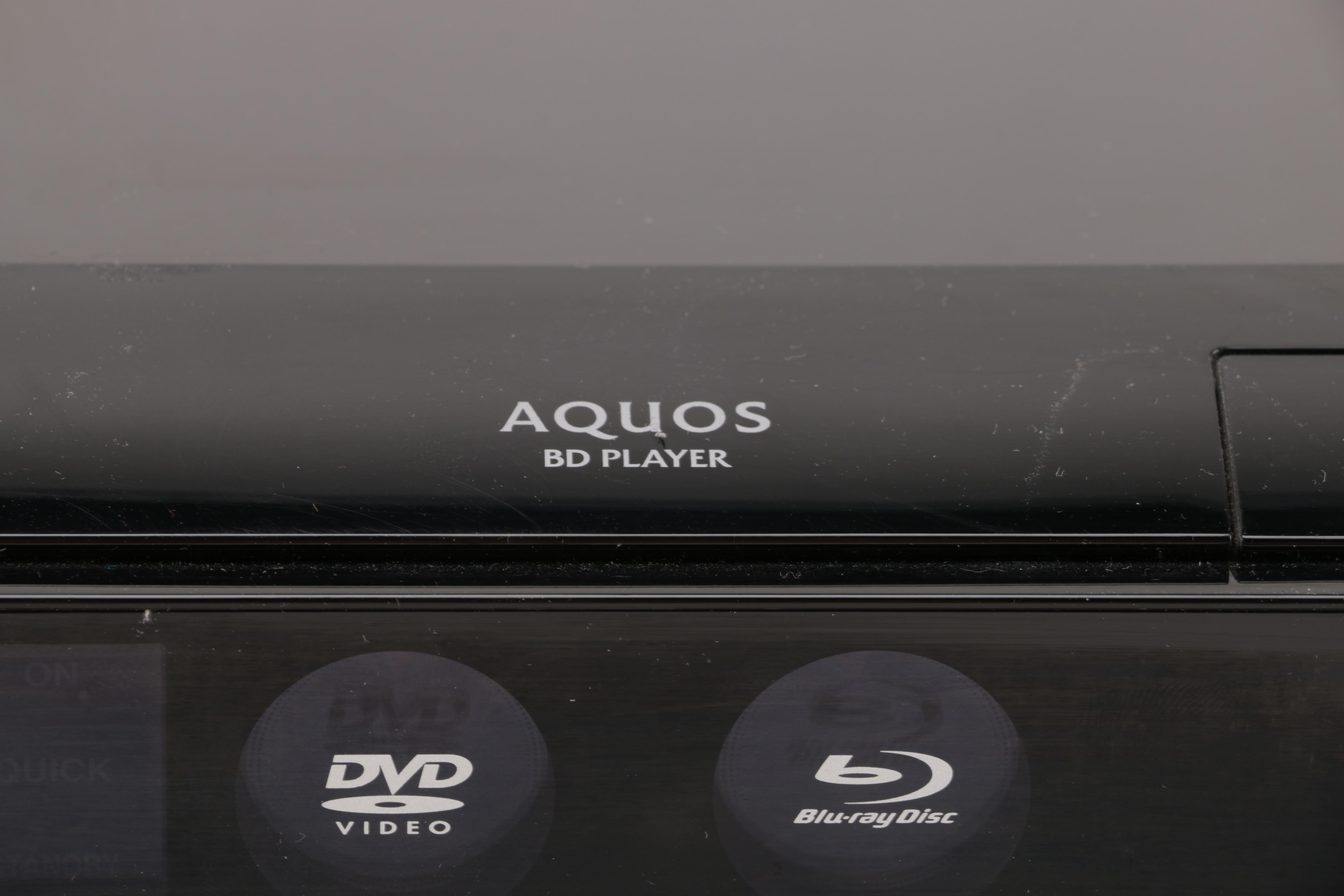 Sharp Aquos Blu-ray Player