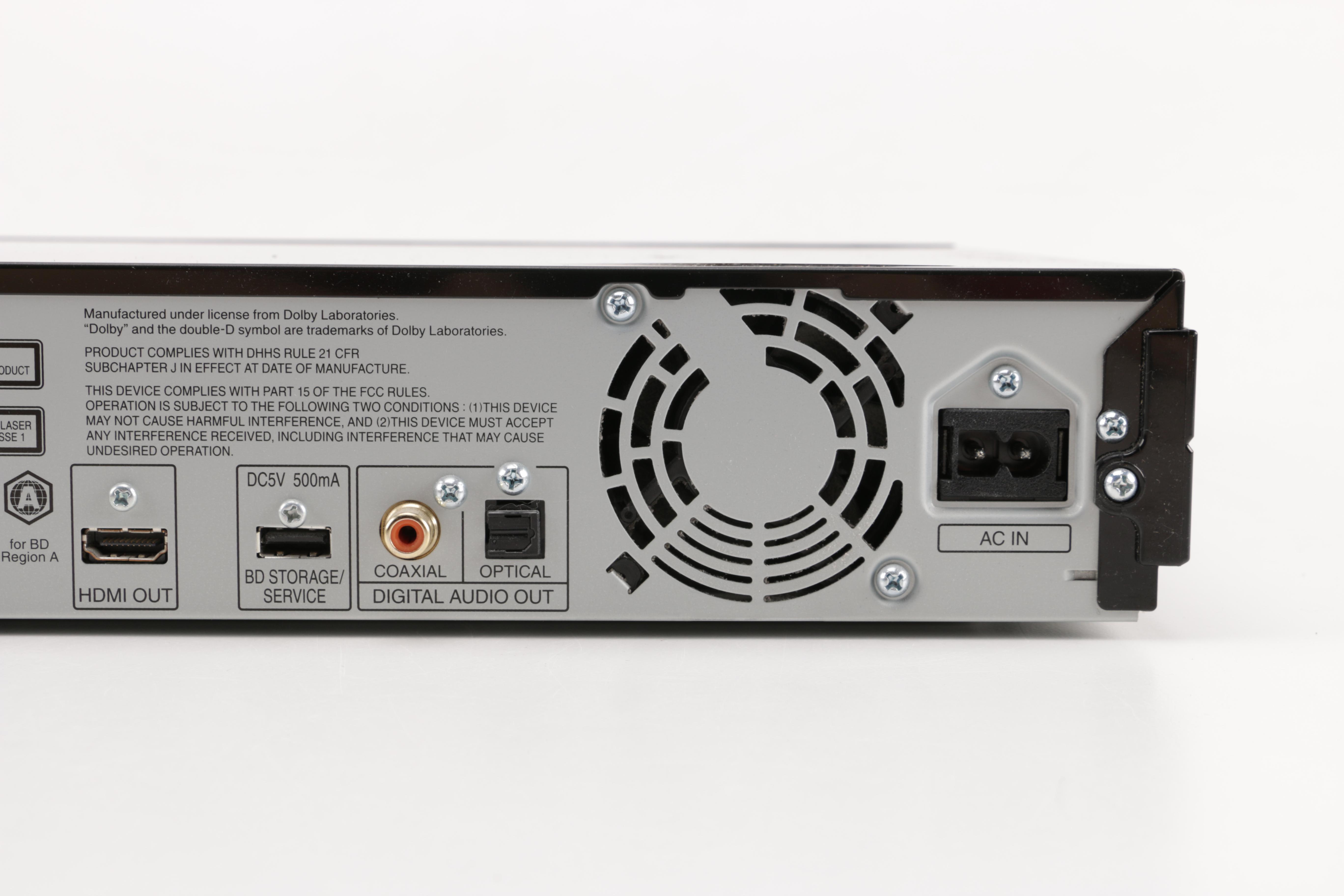 Sharp Aquos Blu-ray Player