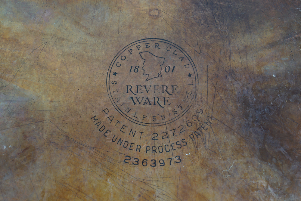 Collection of Revere Ware Copper Clad Cookware