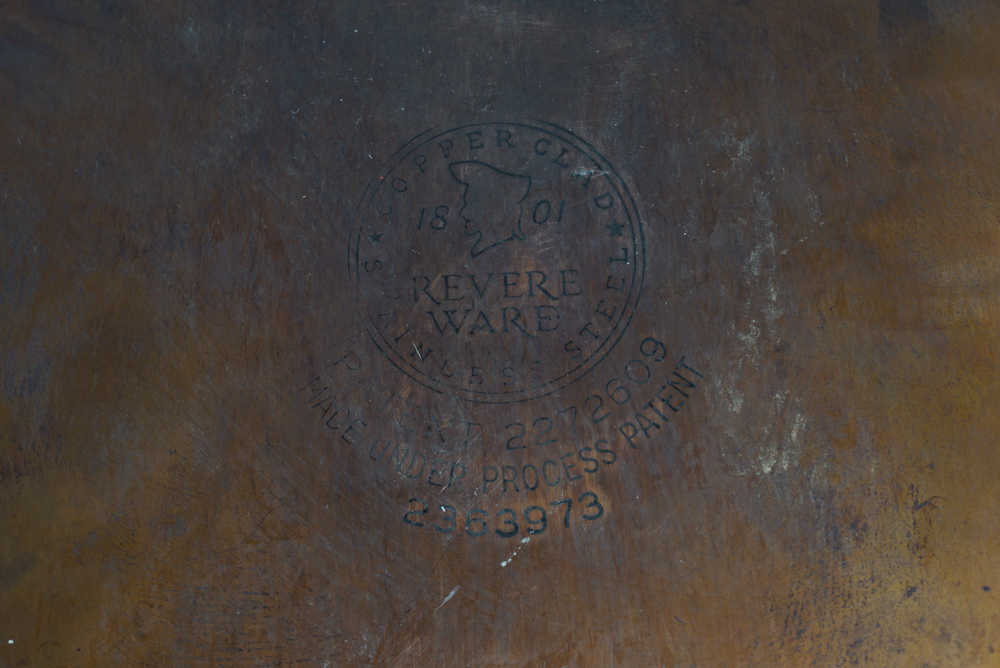 Collection of Revere Ware Copper Clad Cookware