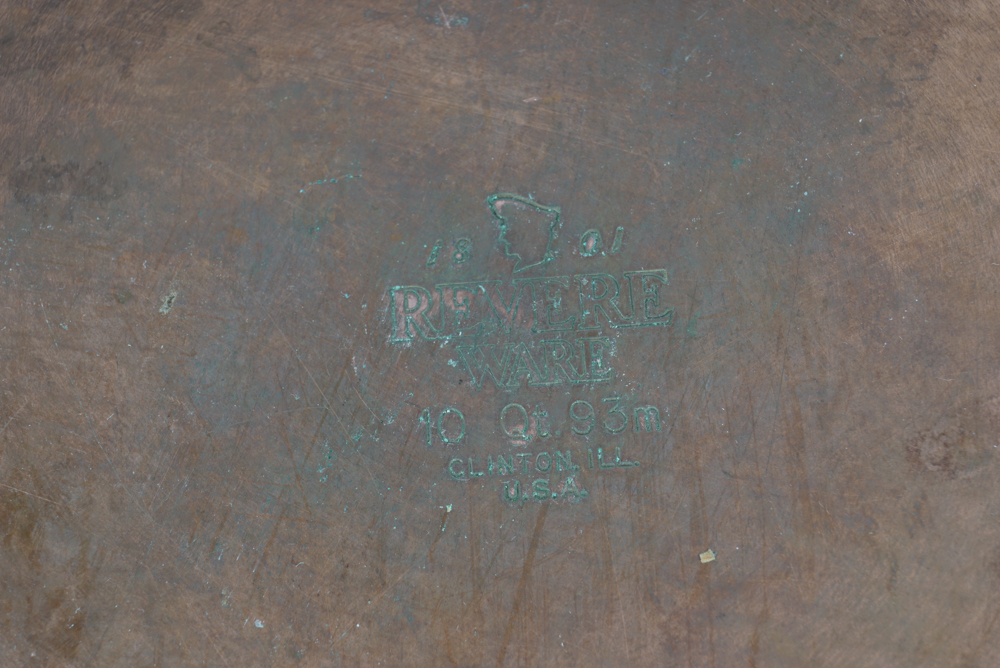 Collection of Revere Ware Copper Clad Cookware
