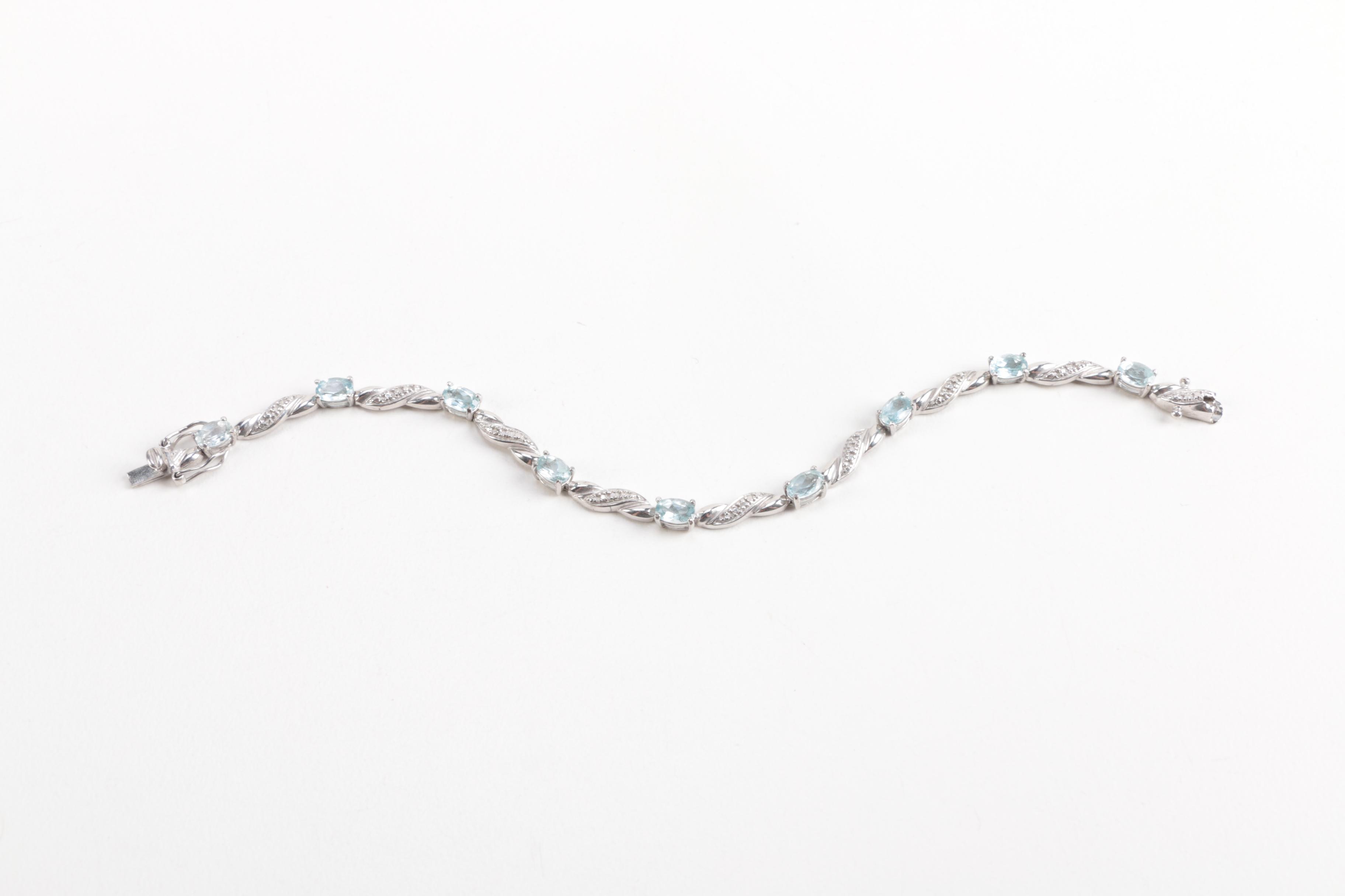 Sterling Silver Gemstone Bracelets