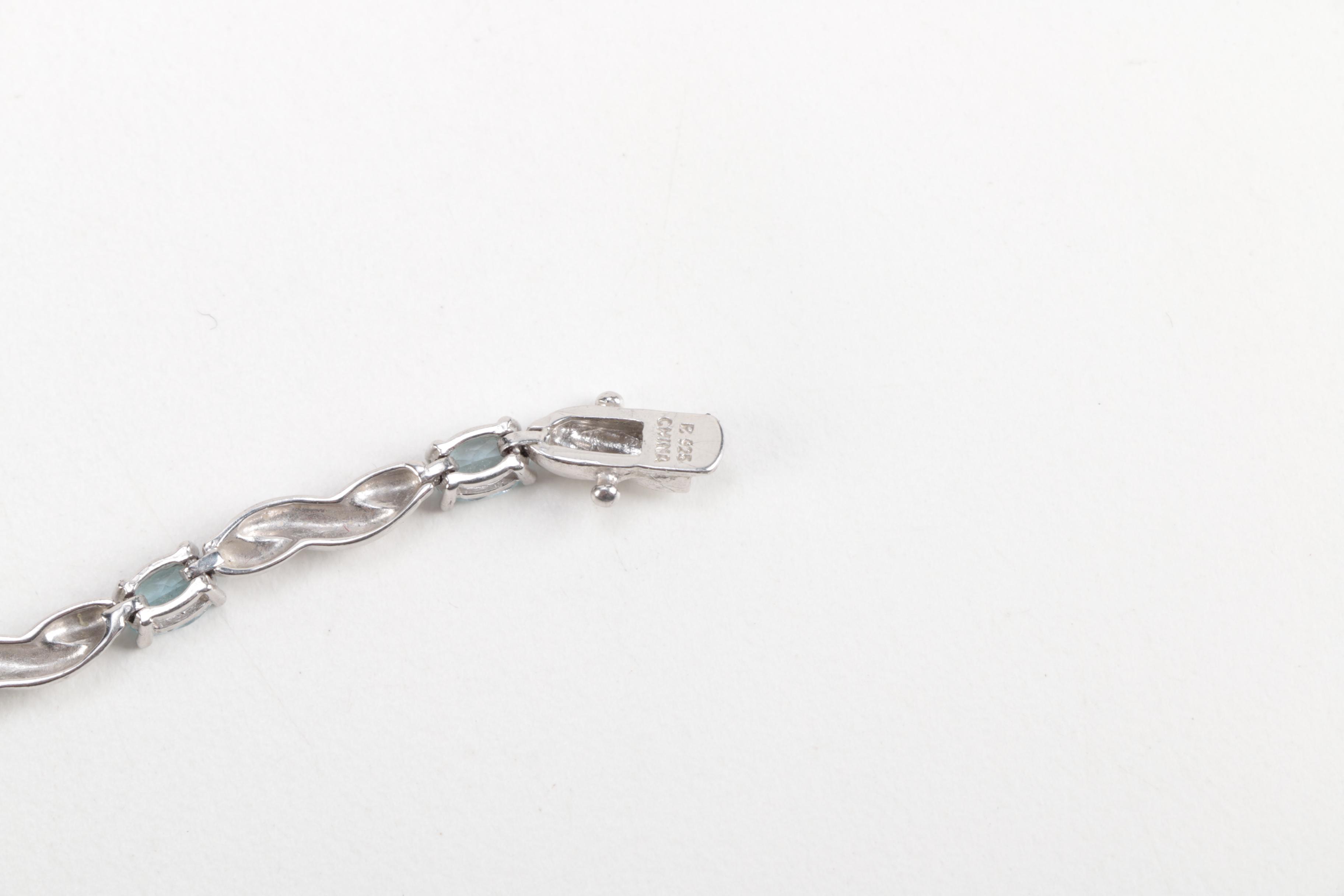 Sterling Silver Gemstone Bracelets