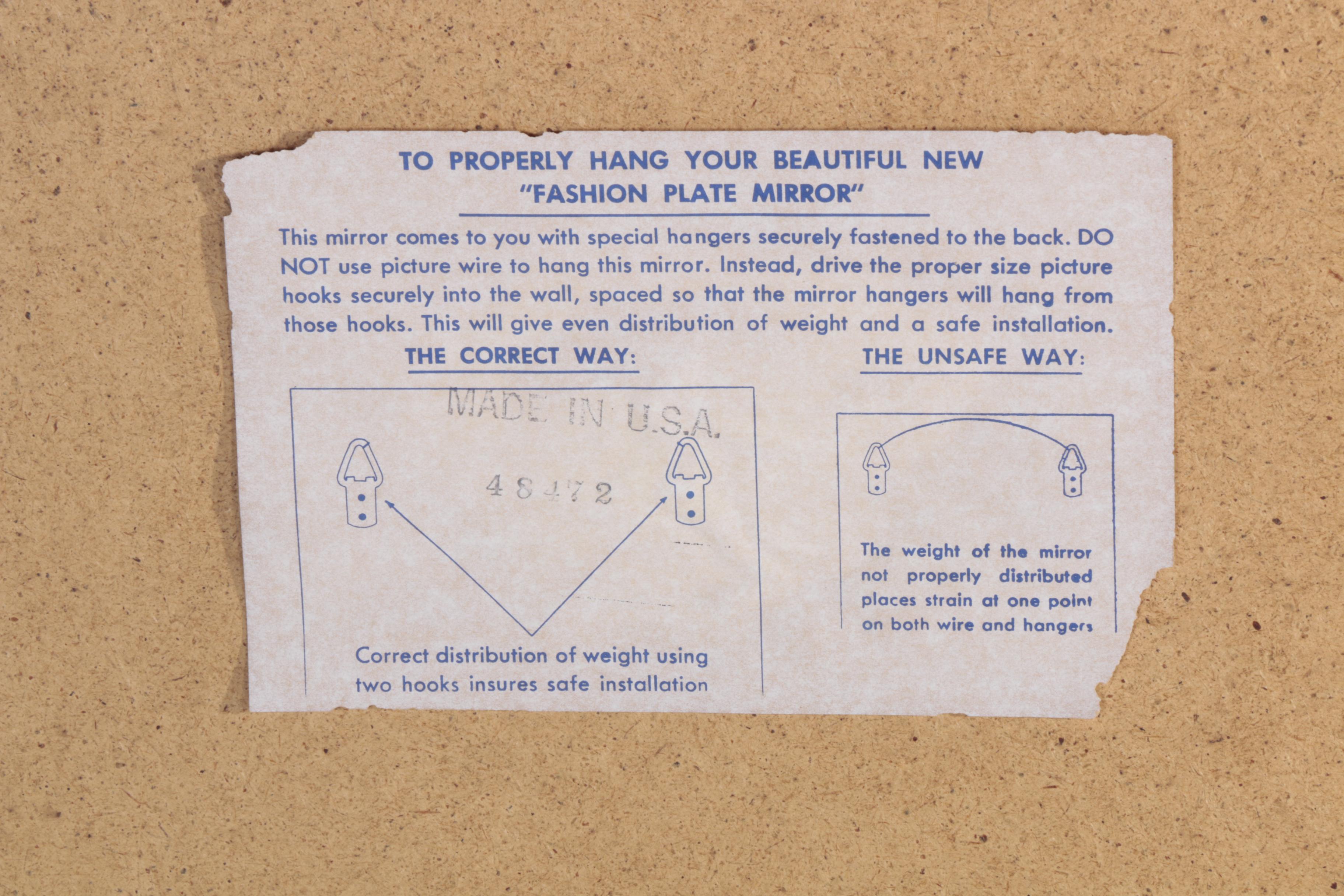 Turner Gold-Tone Wall Mirror