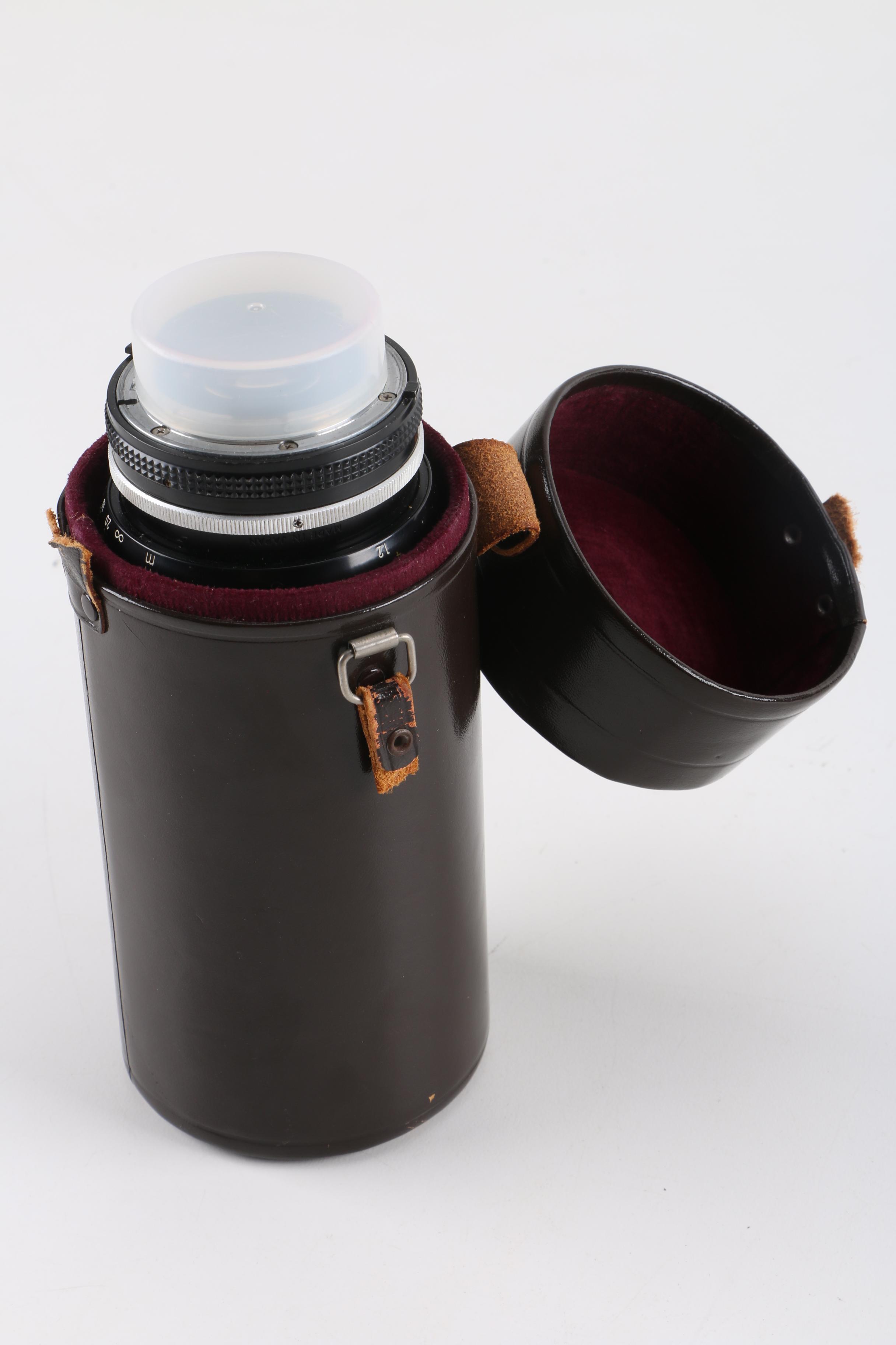 Nikon 80-200 MM Zoom Lens In Case