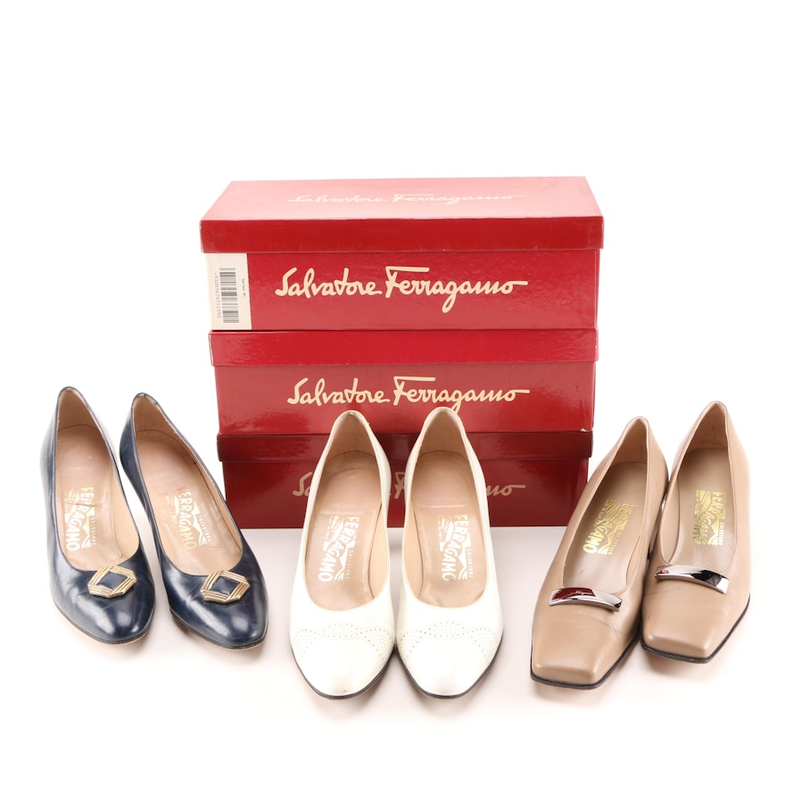 Vintage Salvatore Ferragamo Heels