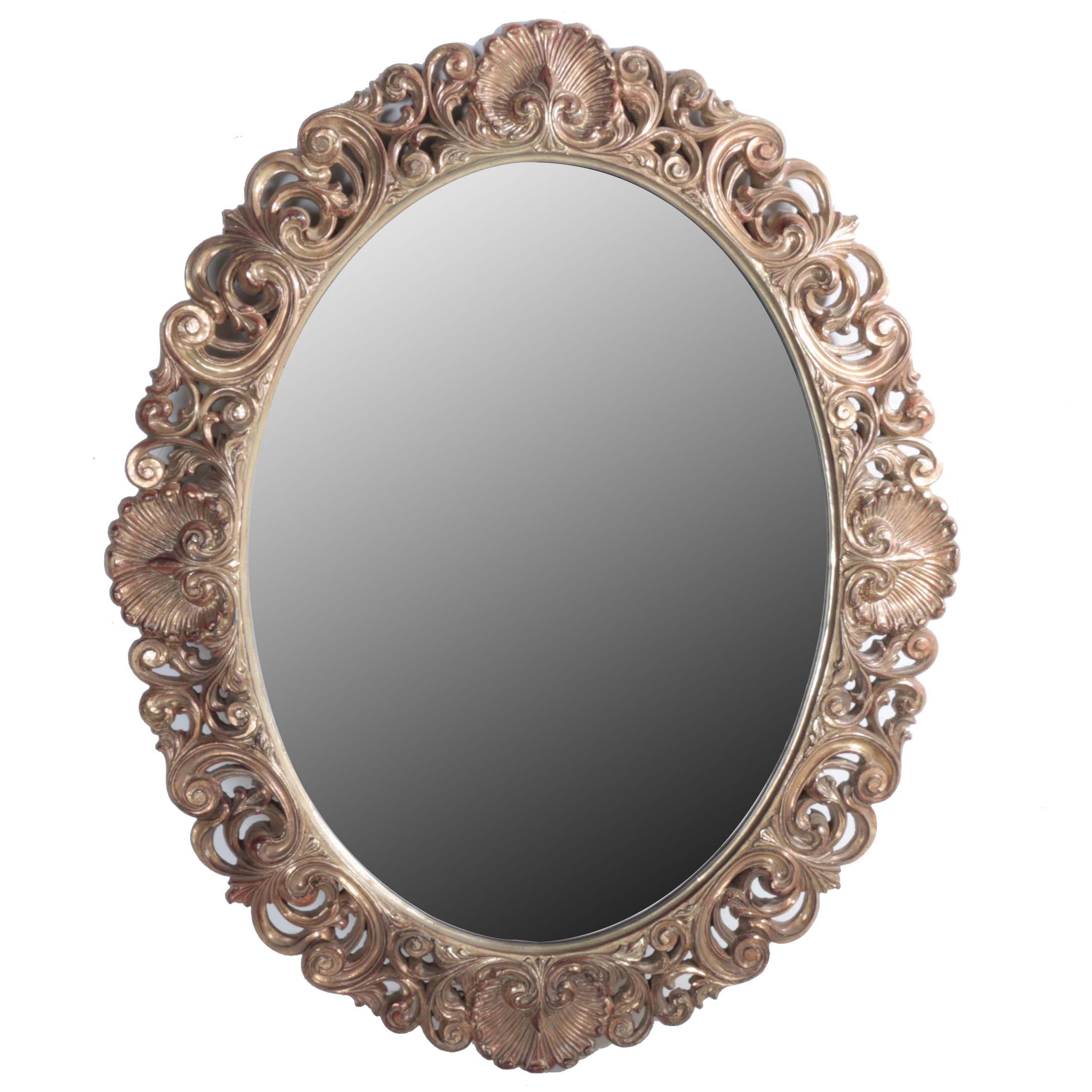 Turner Gold-Tone Wall Mirror