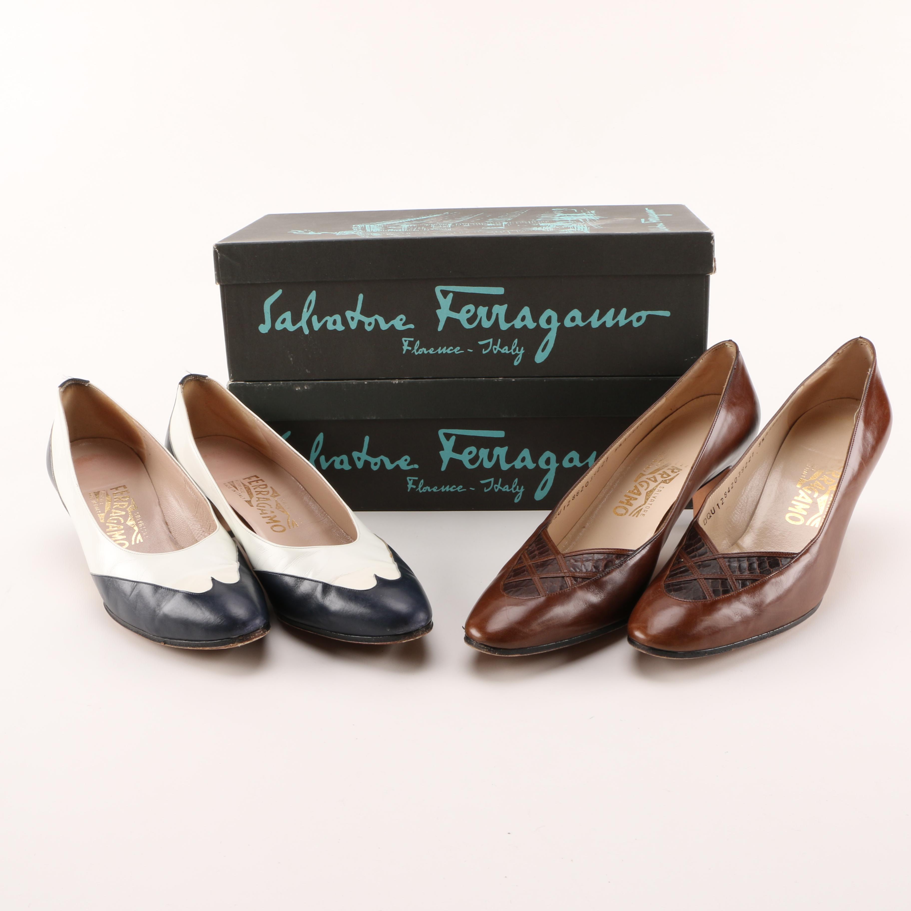Vintage Salvatore Ferragamo Heels
