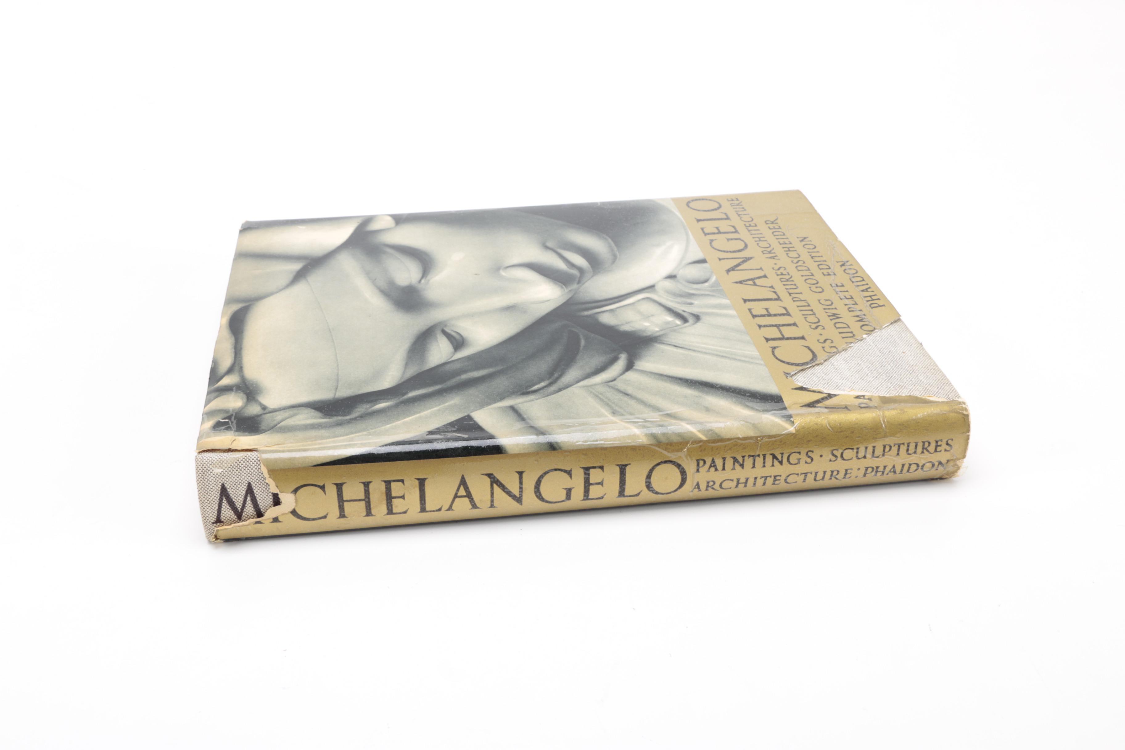 Selection of Art Books Including Donatello, Michelangelo