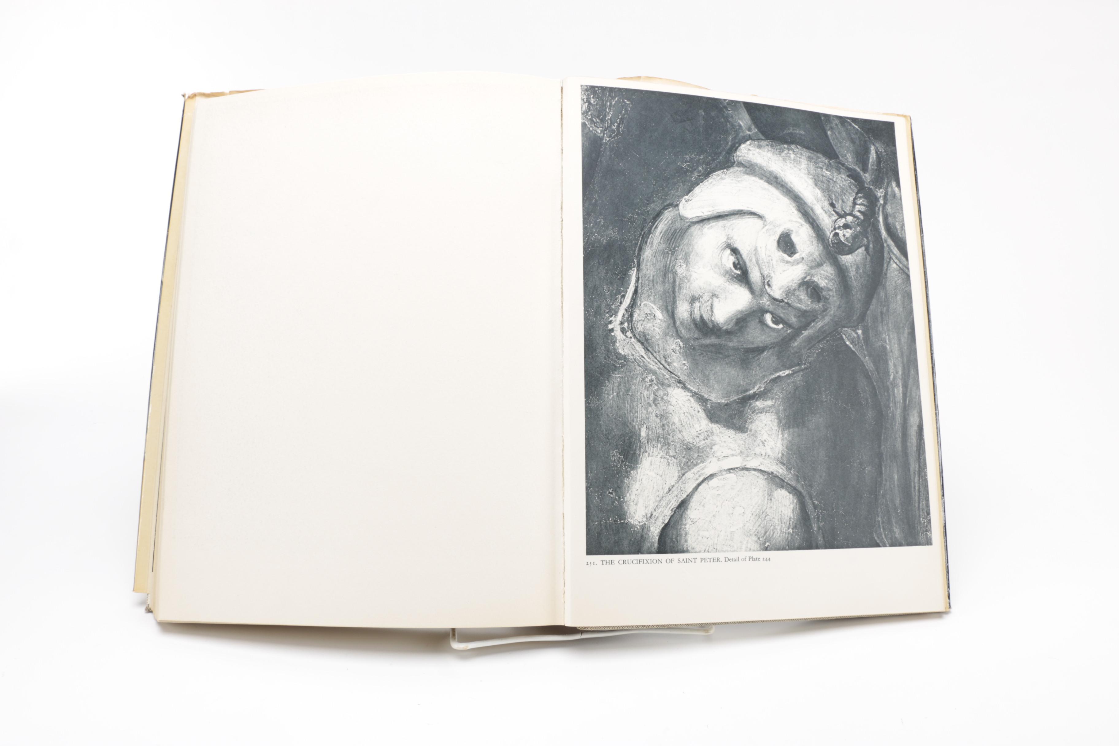 Selection of Art Books Including Donatello, Michelangelo