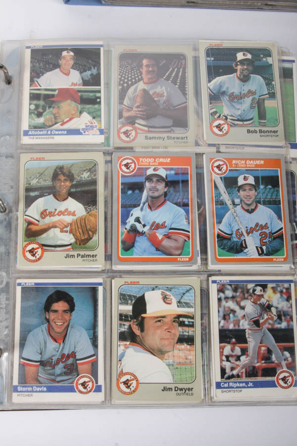 Baseball Sports Card Collection