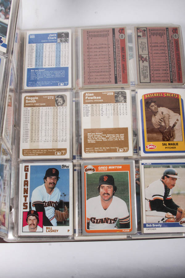 Baseball Sports Card Collection