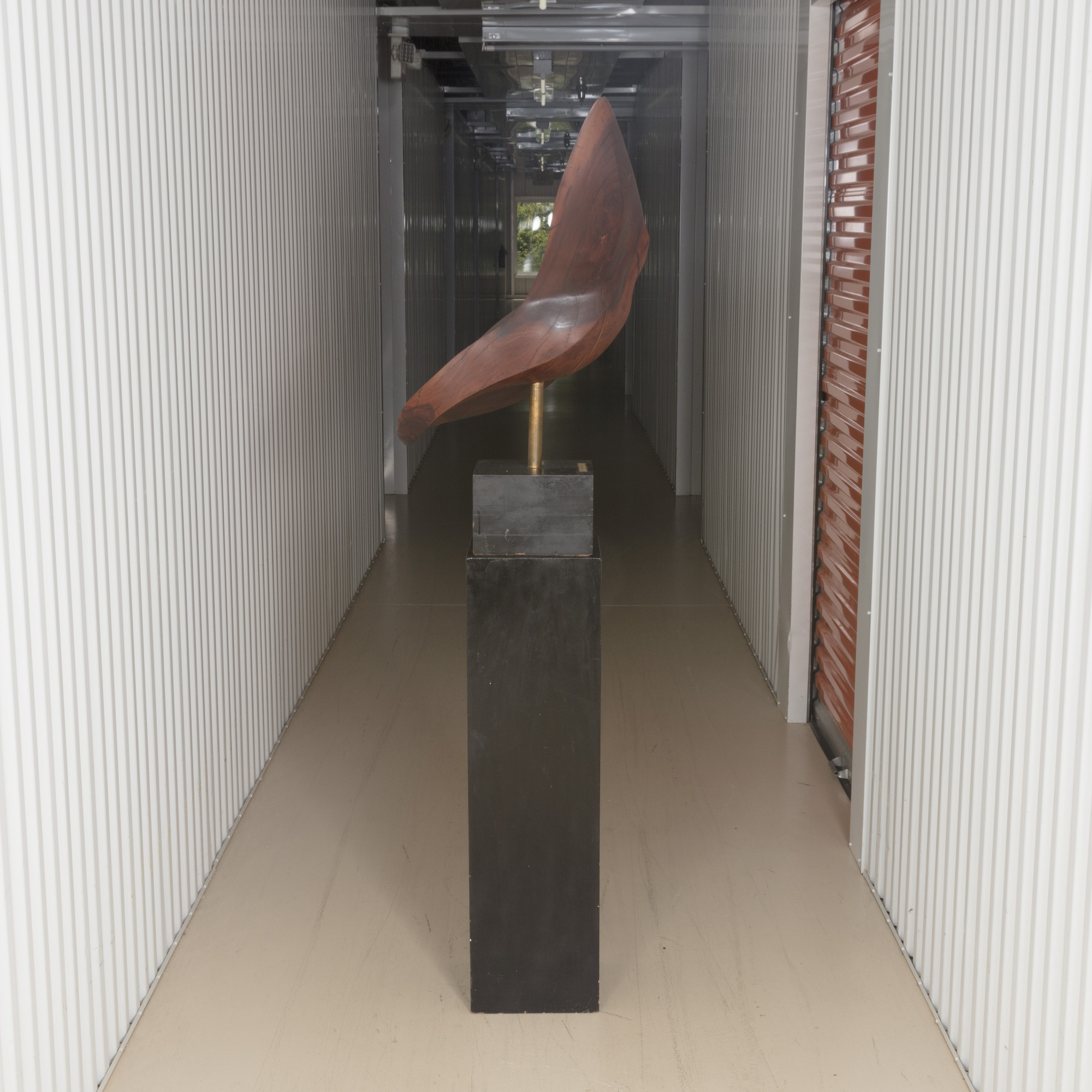 Richard Gerster Wooden Sculpture "Flight of the Dove"