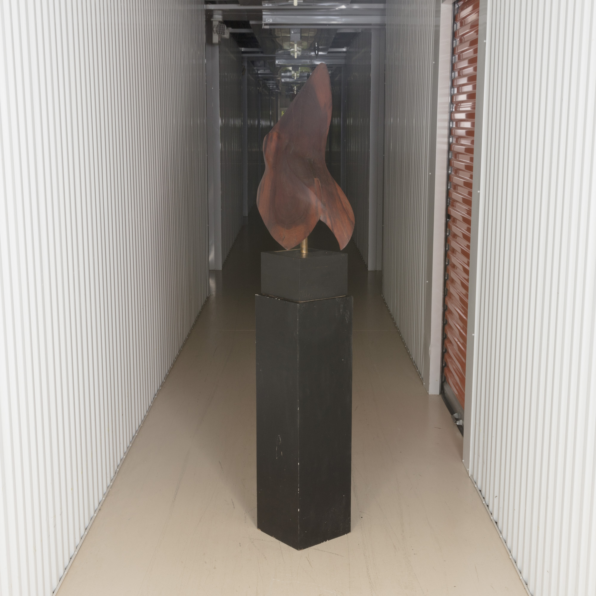 Richard Gerster Wooden Sculpture "Flight of the Dove"