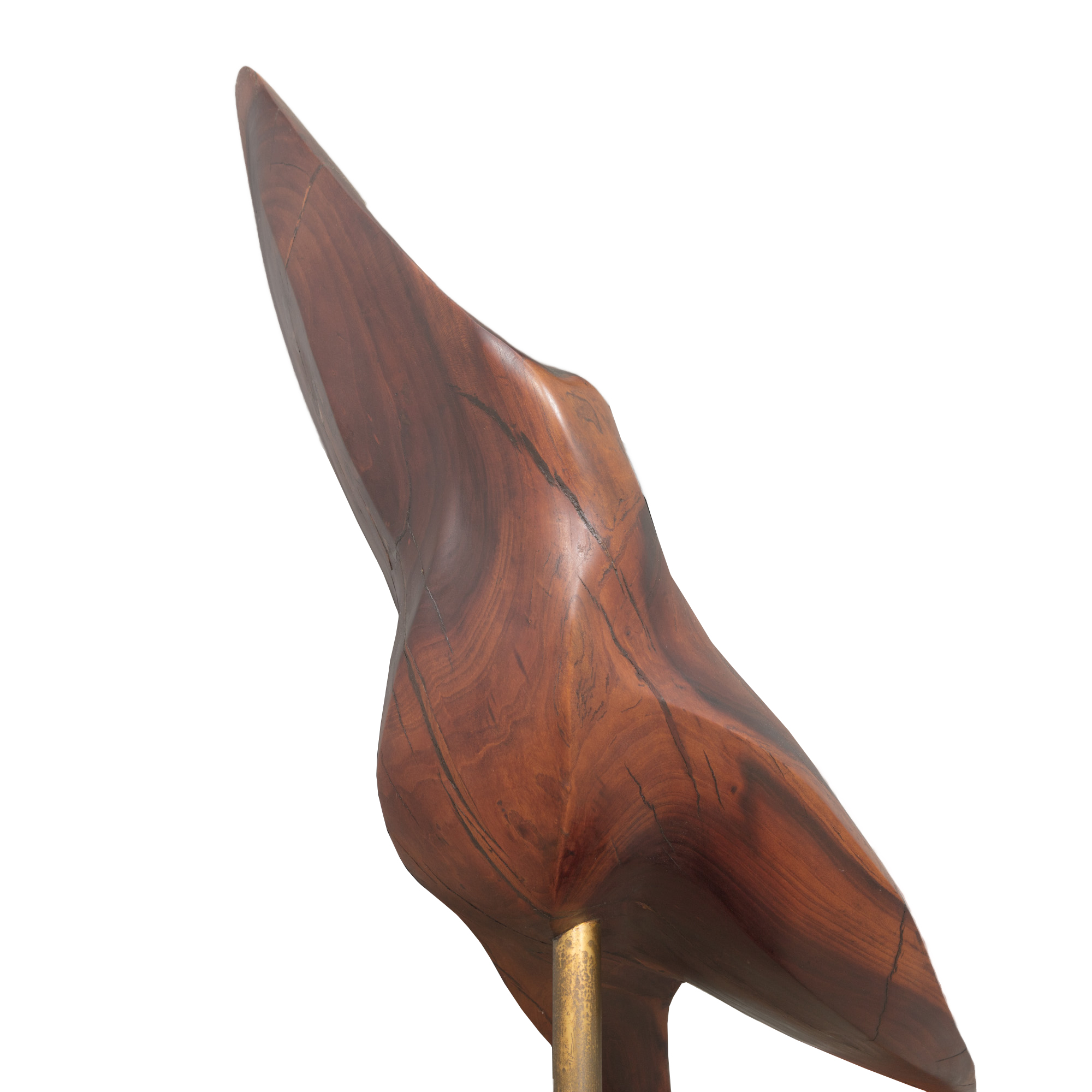 Richard Gerster Wooden Sculpture "Flight of the Dove"