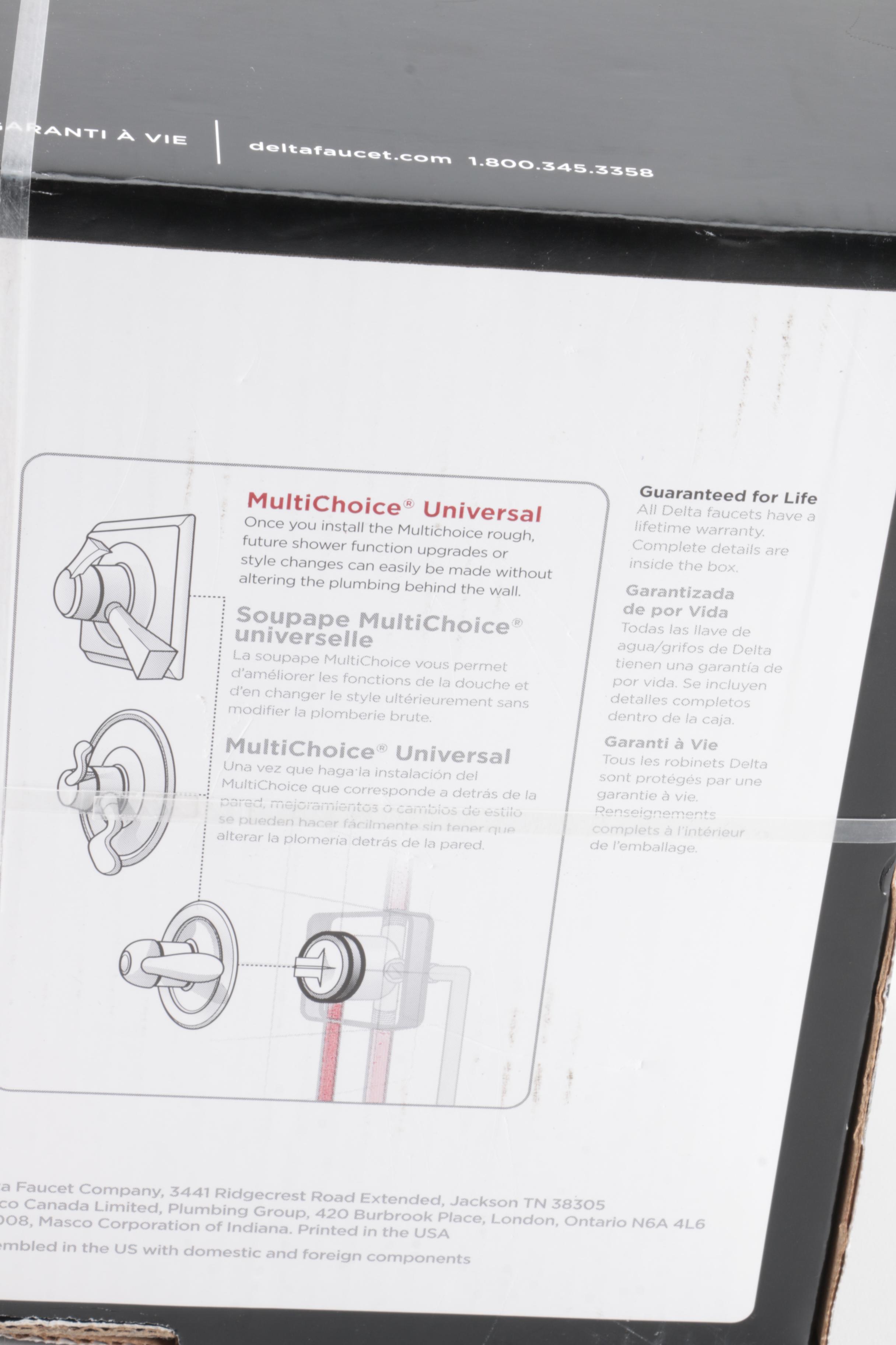 Delta "Vessona" Bronze Finished Shower Faucet