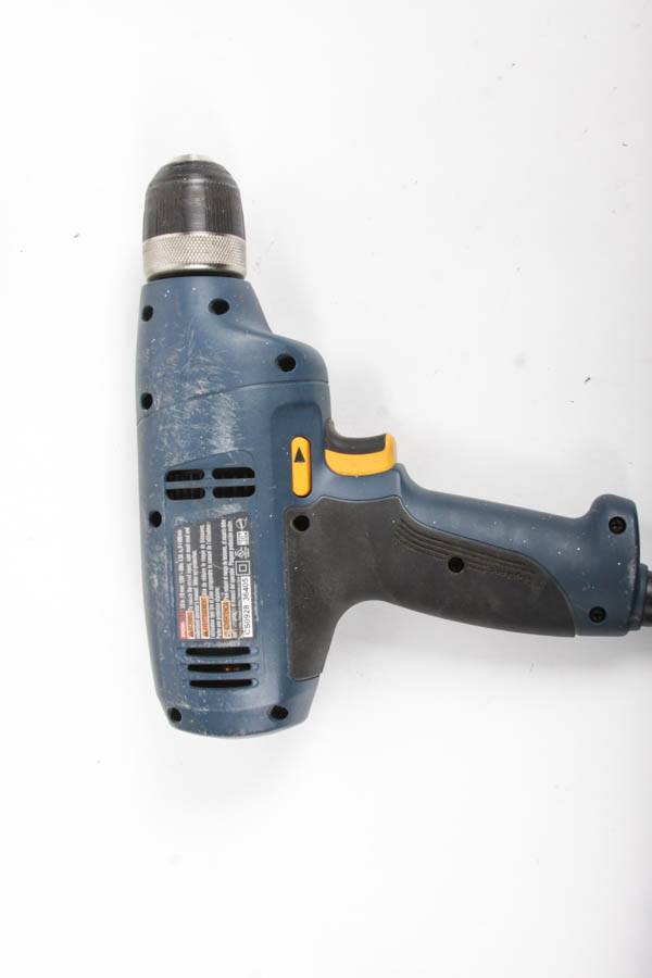 Ryobi Power Drill and Barrel Grip Angle Grinder