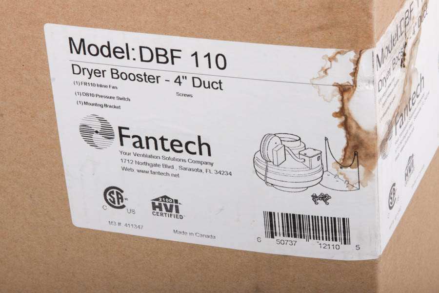 Fantech Dryer Booster
