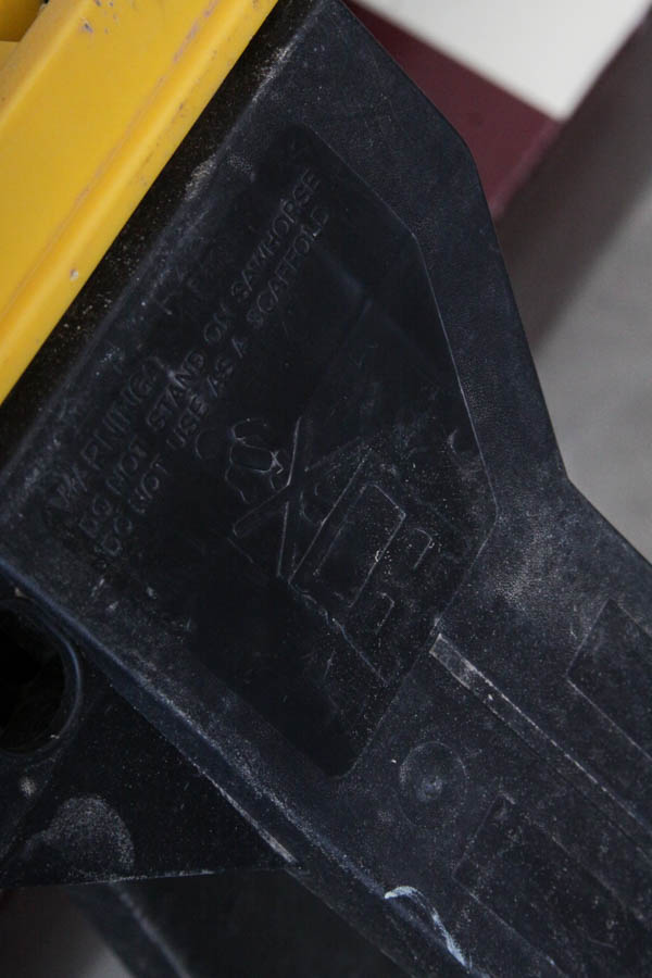 Pair of Collapsible Hazard Caution Signs