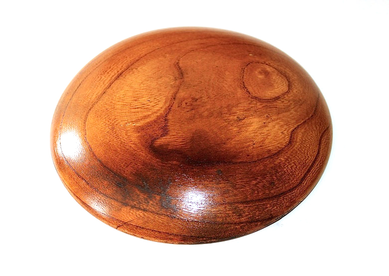 Signed David Lory Black Cherry Bowl and Plate
