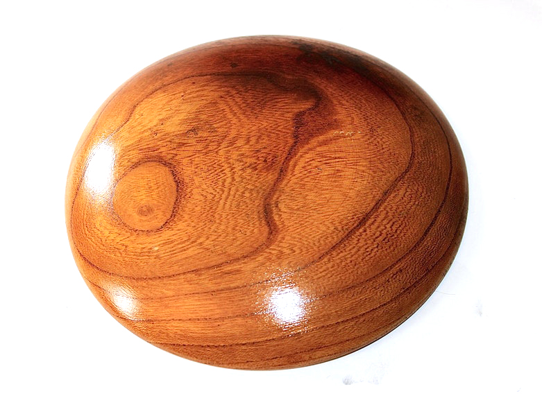 Signed David Lory Black Cherry Bowl and Plate