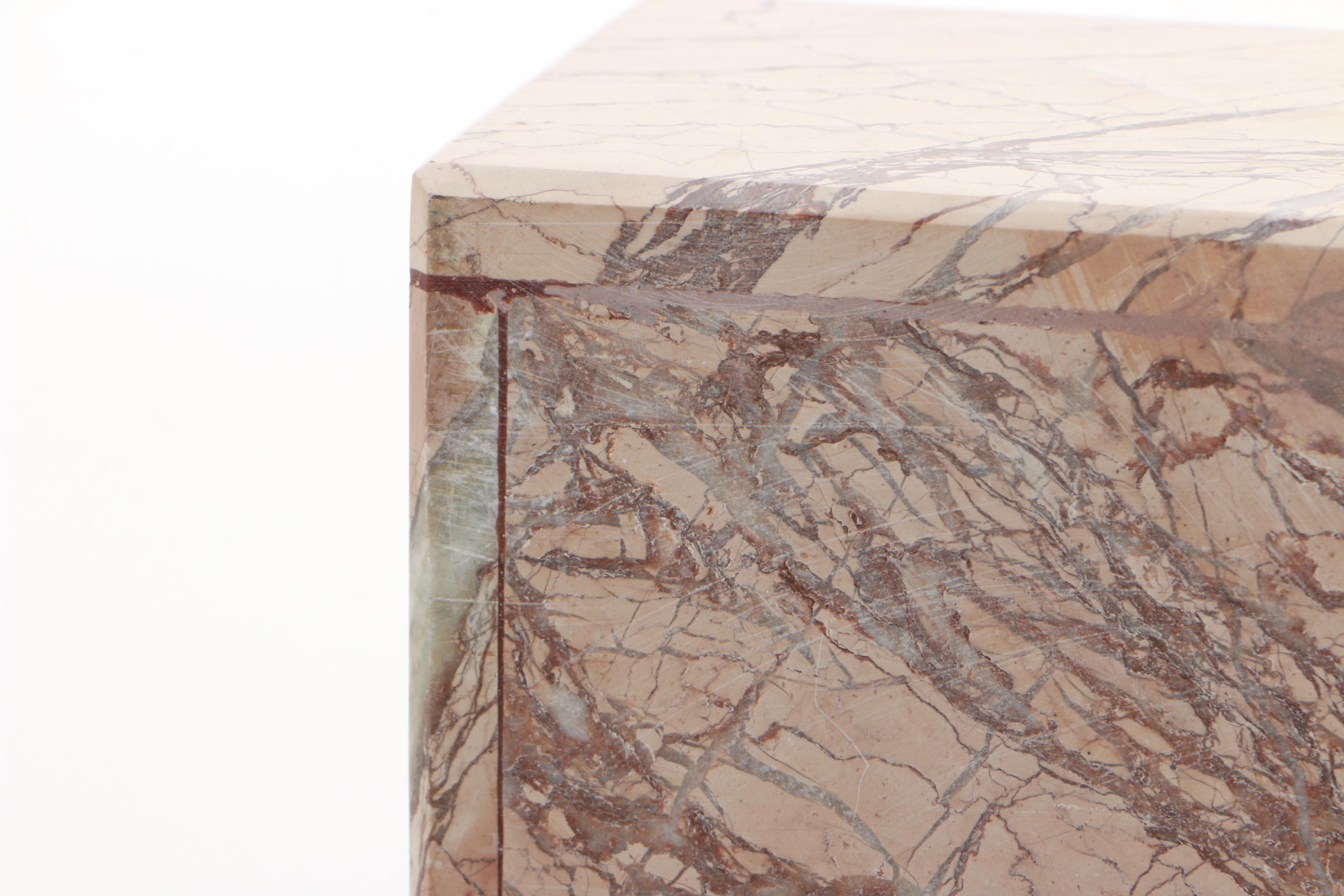 Pakistani Marble Vase and Lidded Box