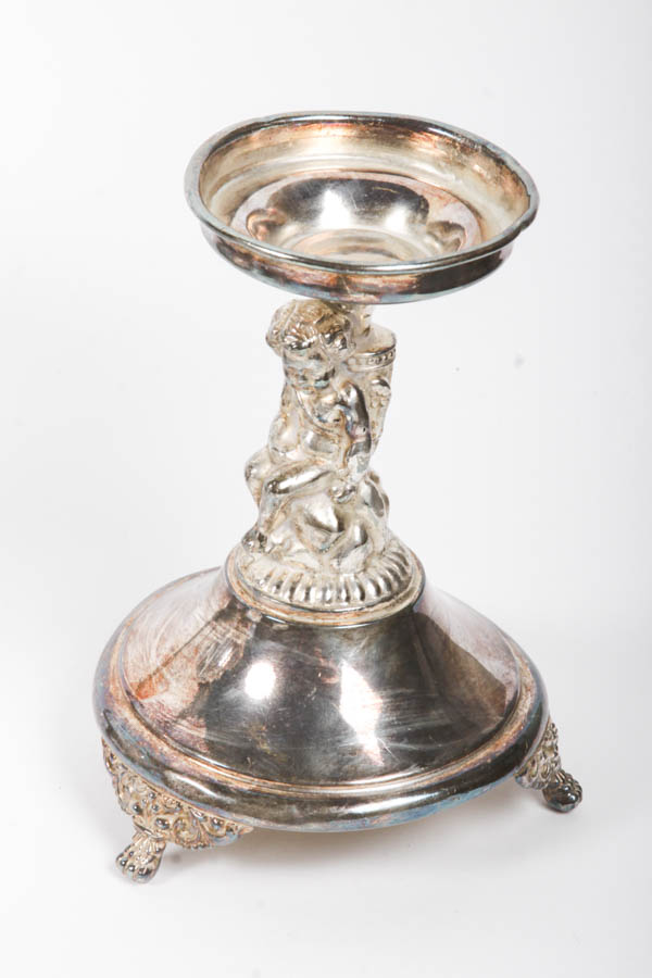 Collection of Silver Plated Tableware and Crystal Bowl